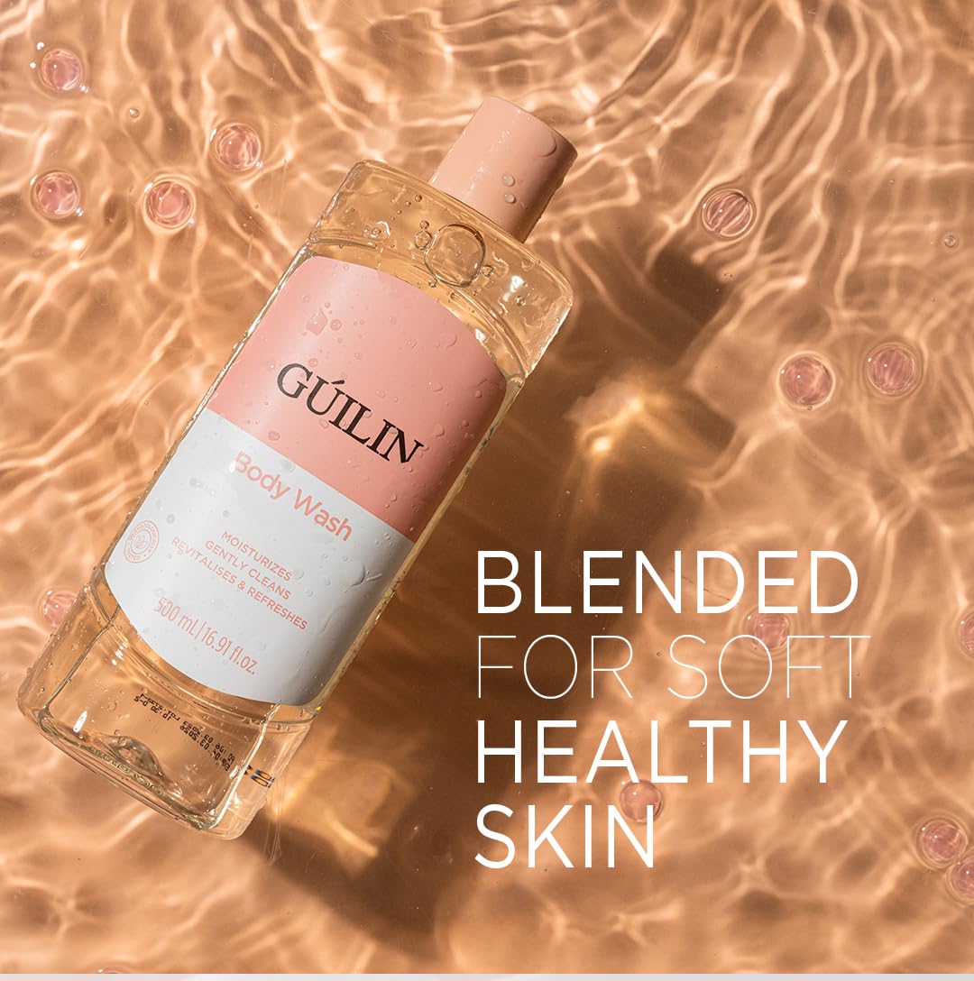 (6-pack) GUILIN - Dermatology Tested Premium Pure Body Wash - Blended For Soft Healthy Skin! FREE OF COLORANTS. SLES & SLS, PARABENS, AND ALCOHOL - 250ML - Thumbnail 2