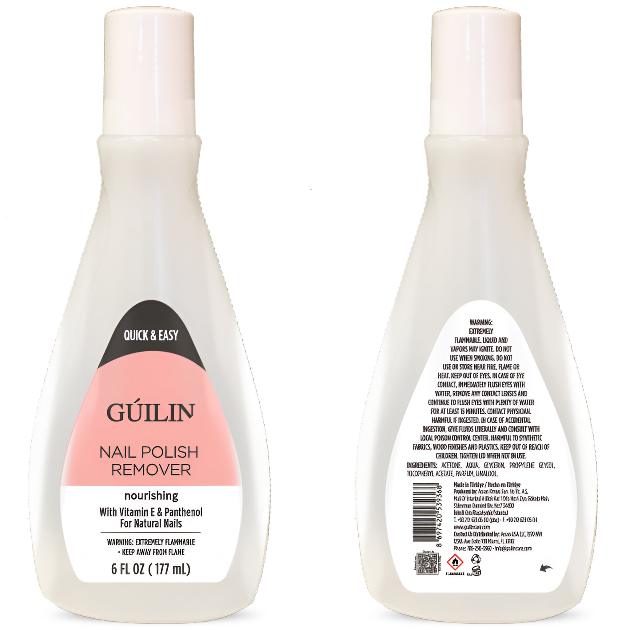 (12-pack) Guilin Nail Polish Remover
