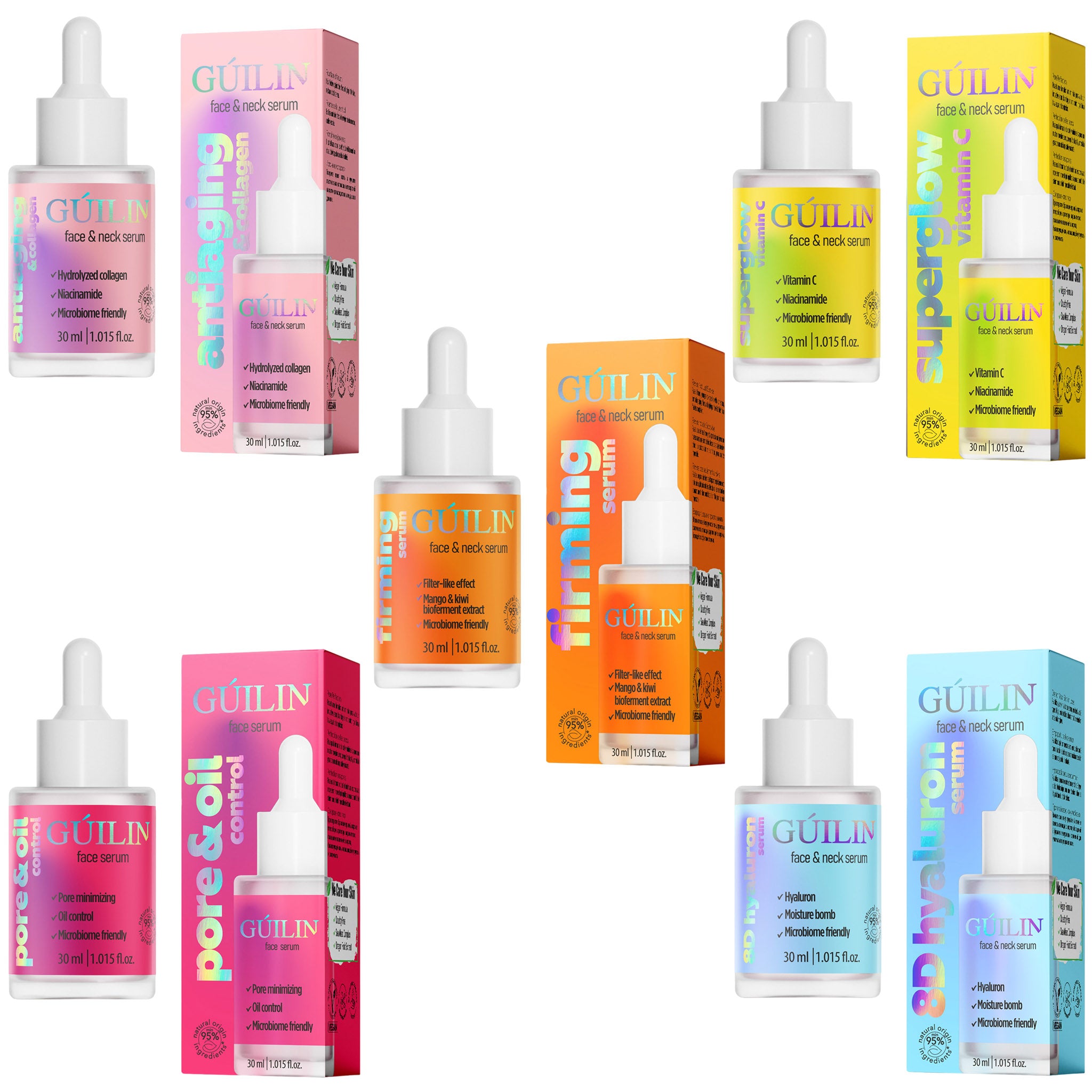 (5-pack) Guilin Skin Care Assorted