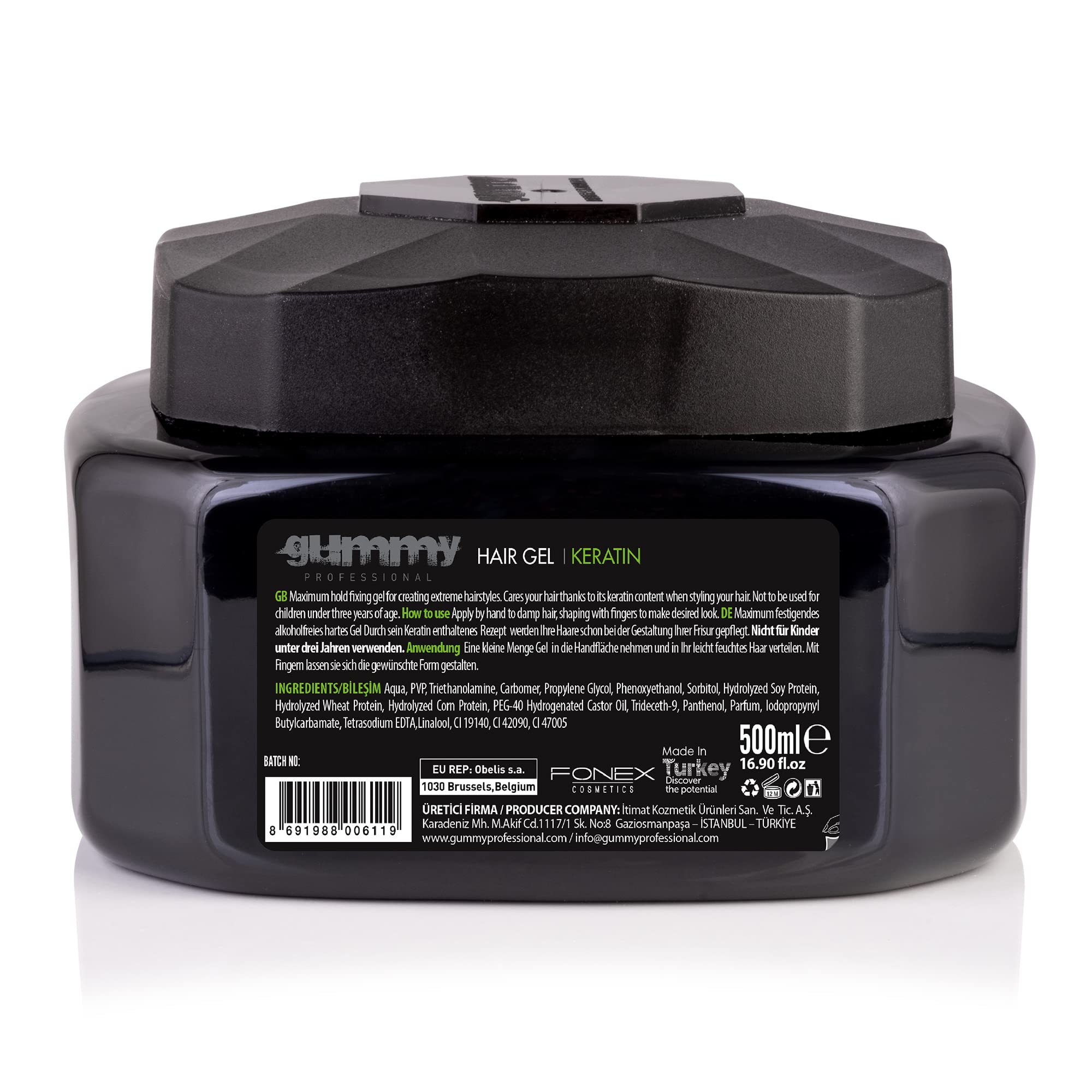 Gummy Gu Gu103b Keratin Hair Gel 500 ml - Thumbnail 2