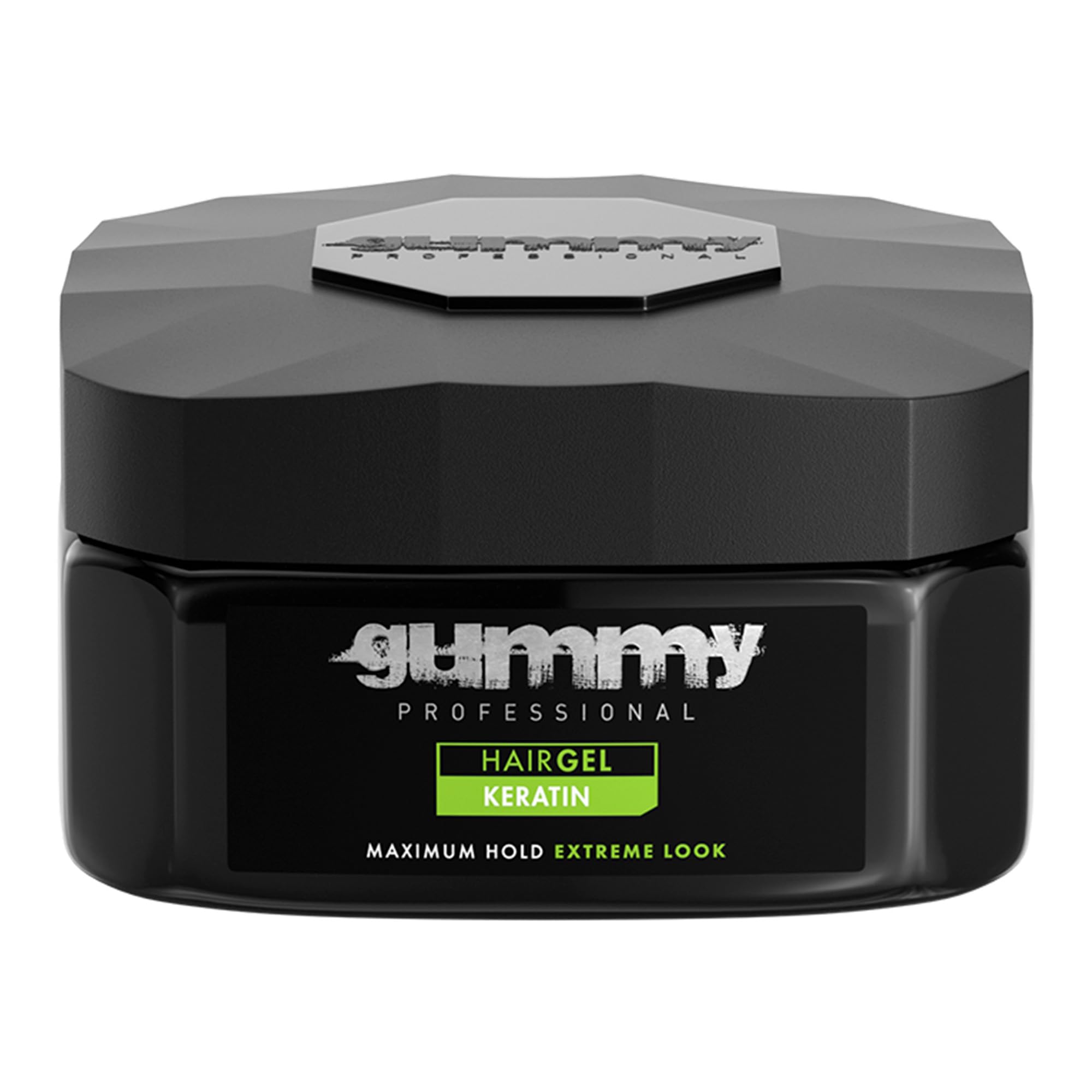 Gummy Professional Hair Gel Extreme Hold Keratin Infused Styling Gel Men Long