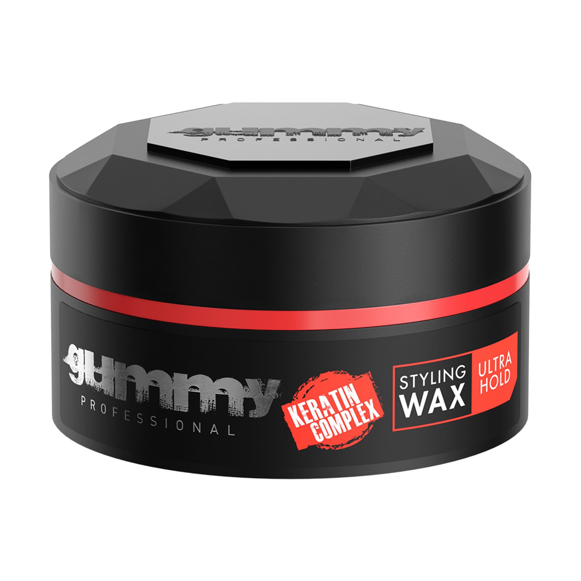 Gummy Professional Hair Wax Ultra Hold Styling Pomade for Dry Damp Hair Water