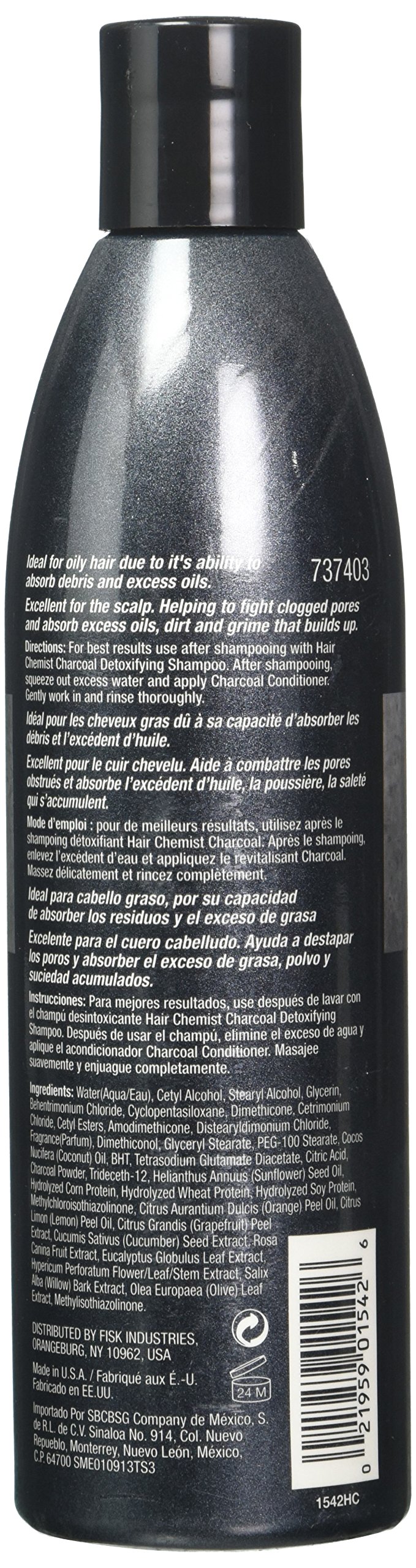 Hair Chemist Charcoal Detoxifying Conditioner 10 oz - Thumbnail 2