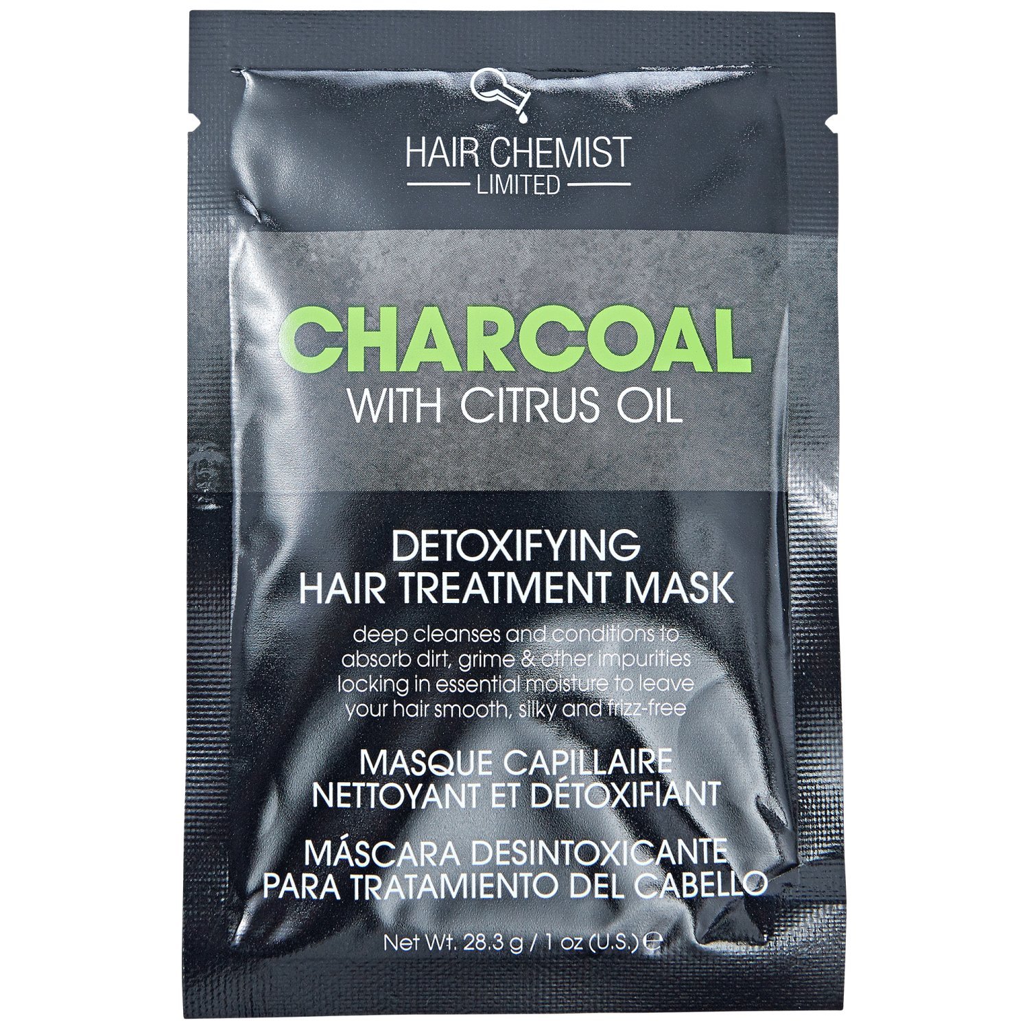 Hair Chemist Charcoal Detoxifying Masque With Citrus Oil Packette