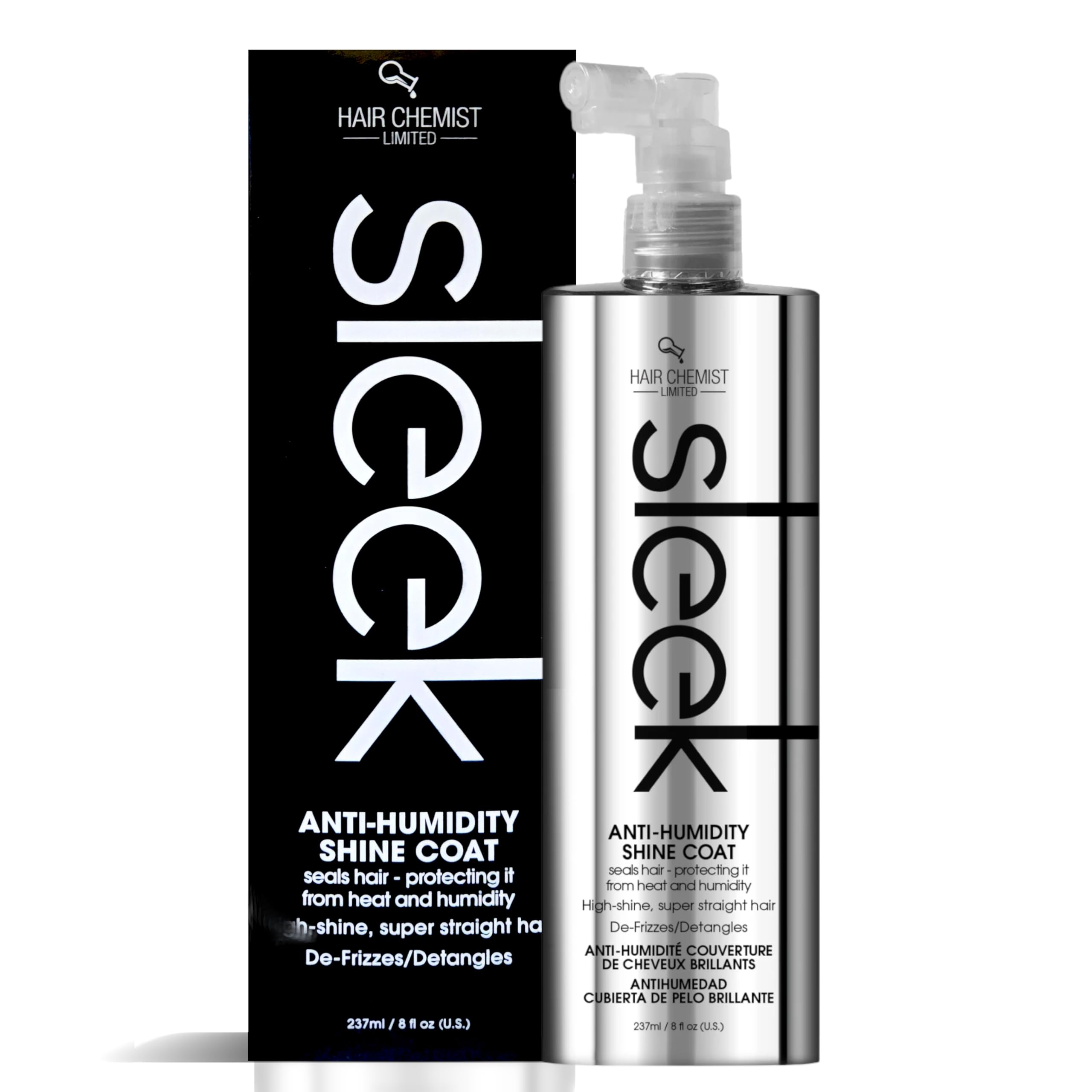 Hair Chemist Sleek Anti Humidity Shine Coat . 8 oz