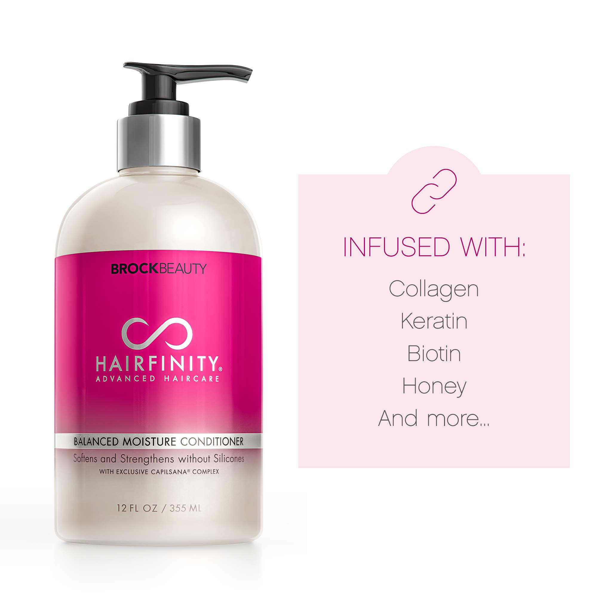 Hairfinity Balanced Moisture Conditioner 12 oz - Thumbnail 3