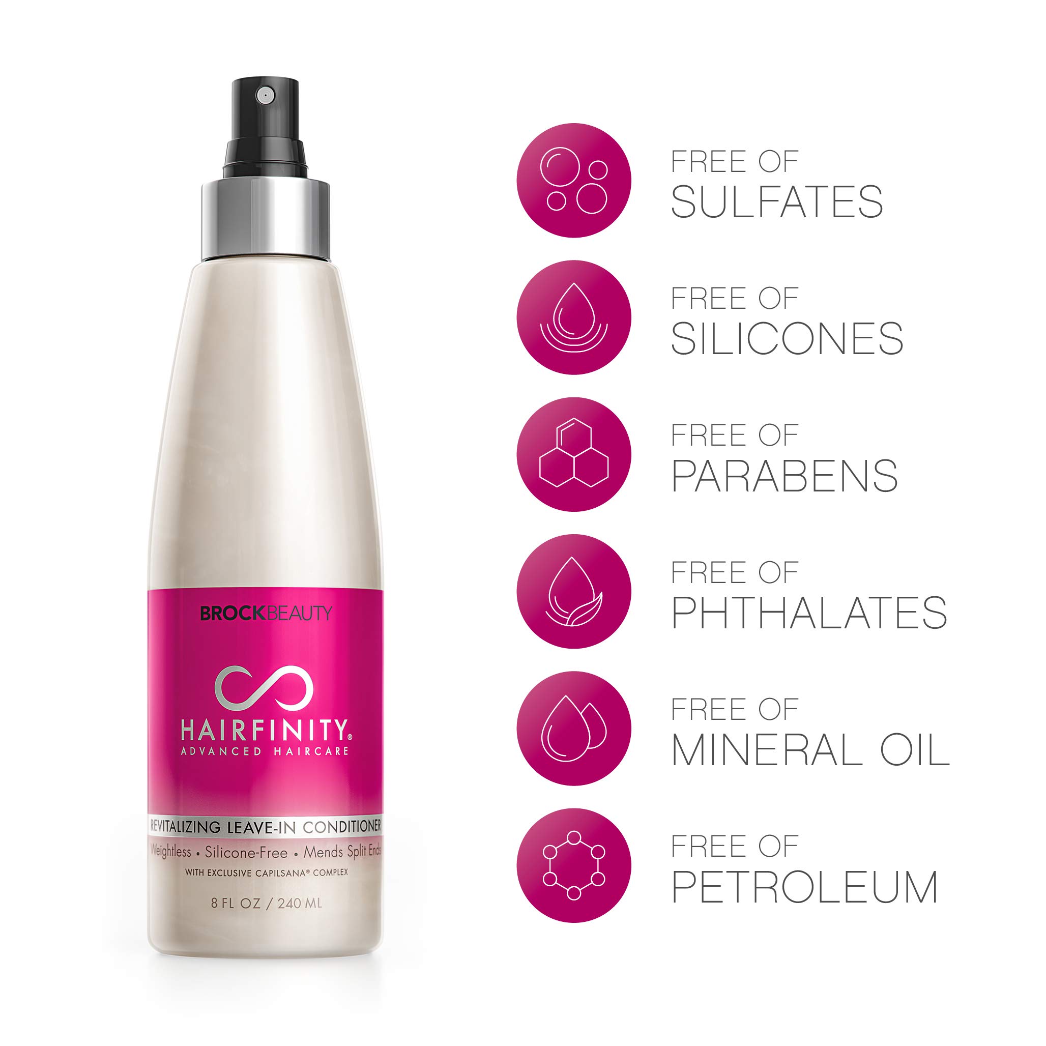 Hairfinity Revitalizing Leave In Conditioner Biotin Growth Treatment for Dry - Thumbnail 3