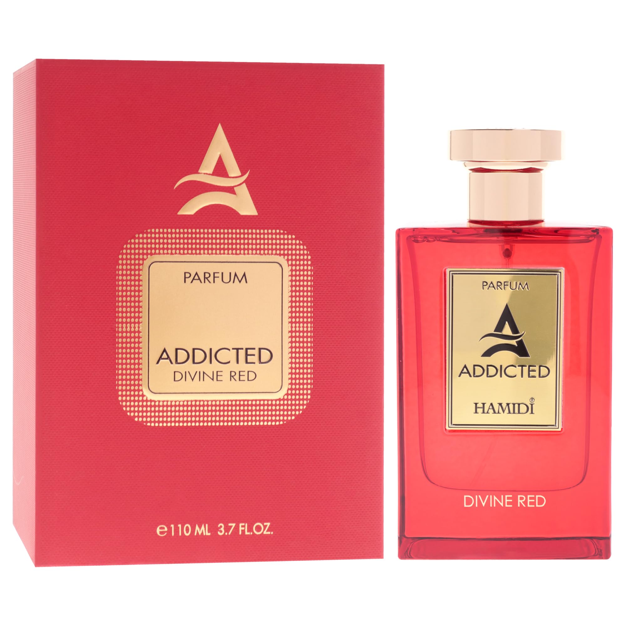 Hamidi Addicted Divine Red 3.7 L United Arab Emir. 1pcs Bybox EDP - Thumbnail 3