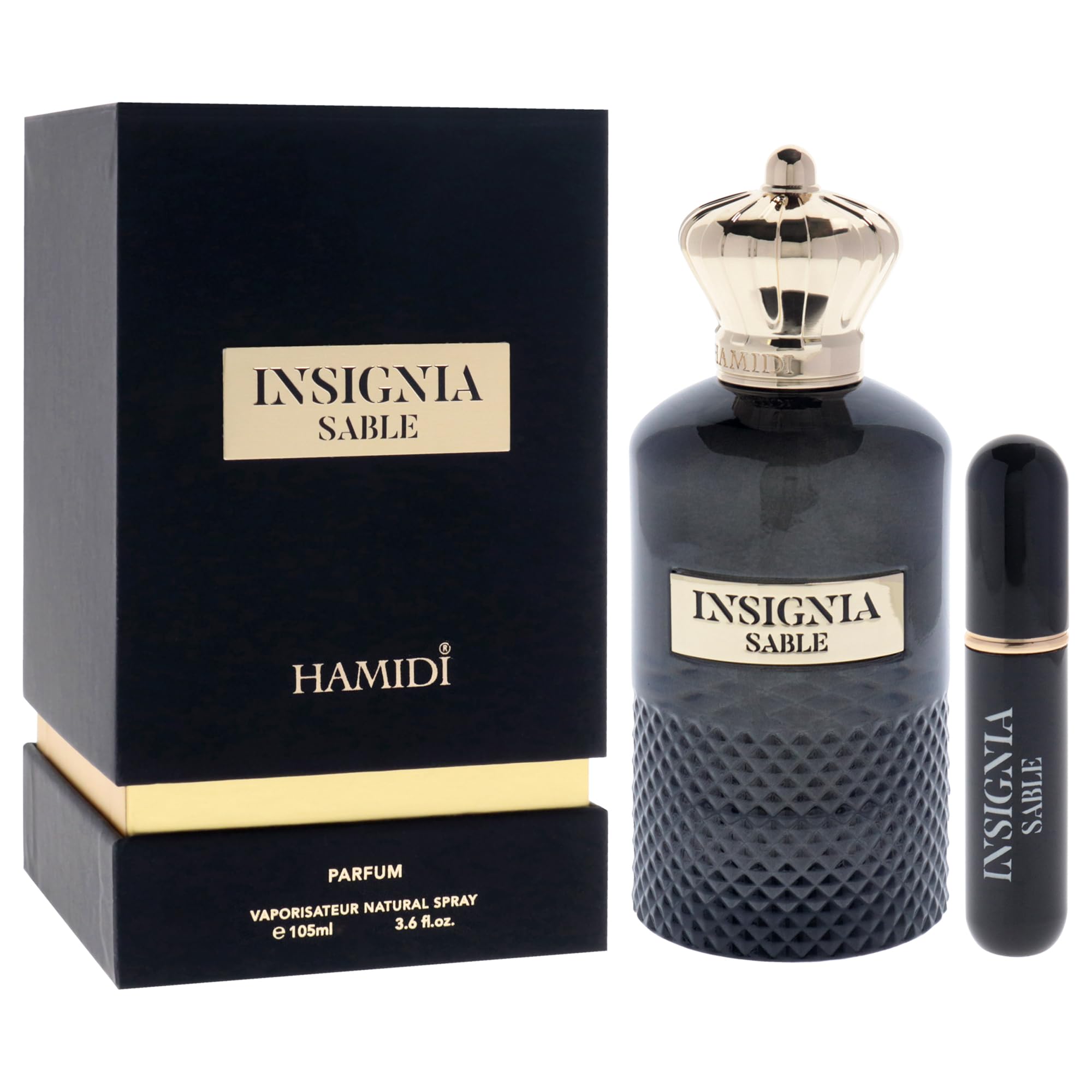 Hamidi Insignia Sable for Unisex Parfum Unisex 3.6 oz - Thumbnail 3