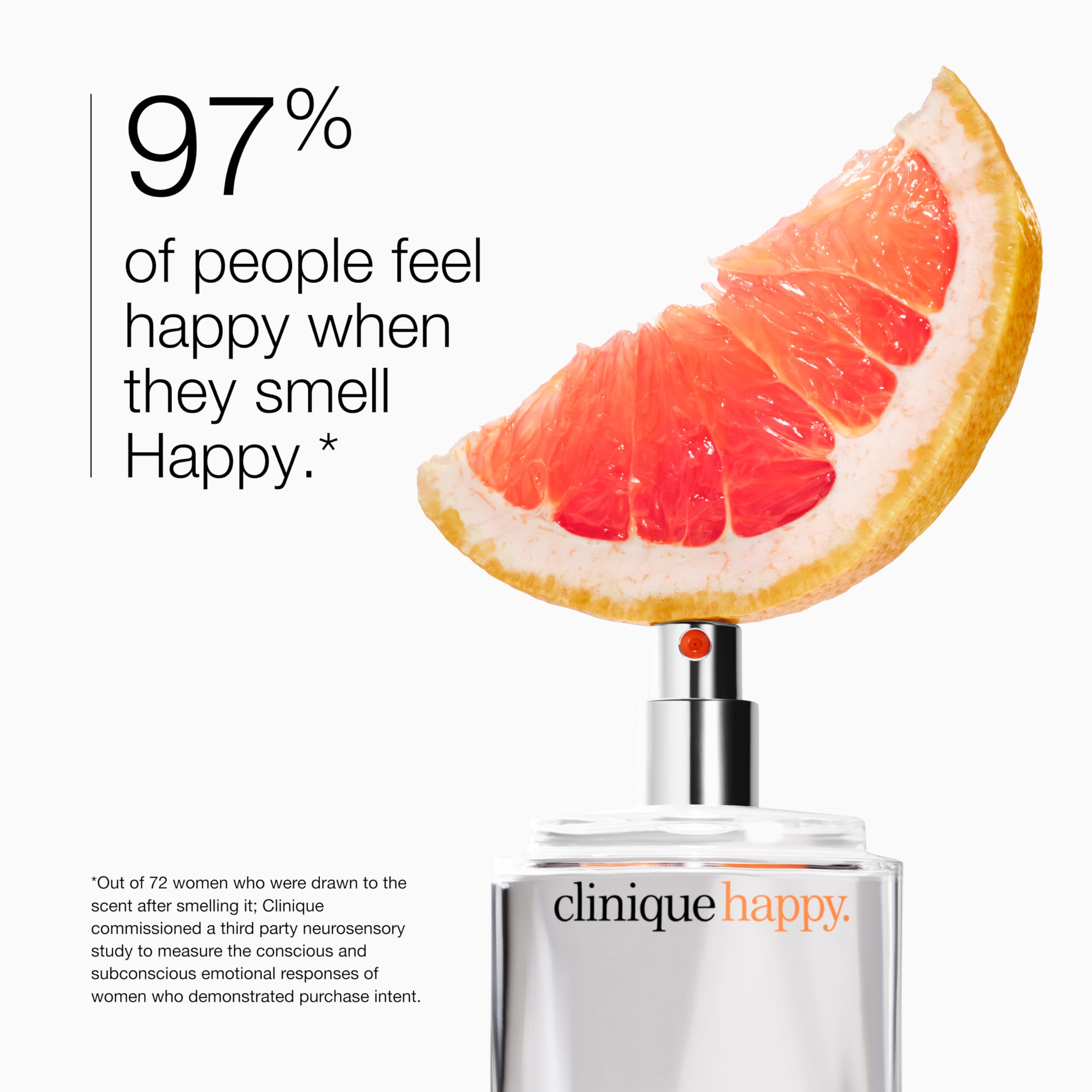 Clinique Happy | Notes of Grapefruit Bergamot Hawaiian Wedding Flower + Spring - Thumbnail 3