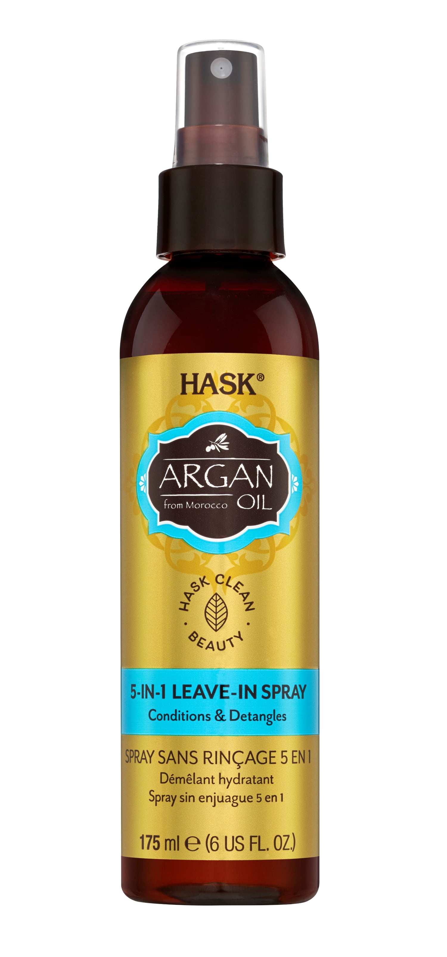 Hask 33.3% More Argan Oil Repairing 5 In 1 Leave In 8 Fl Oz