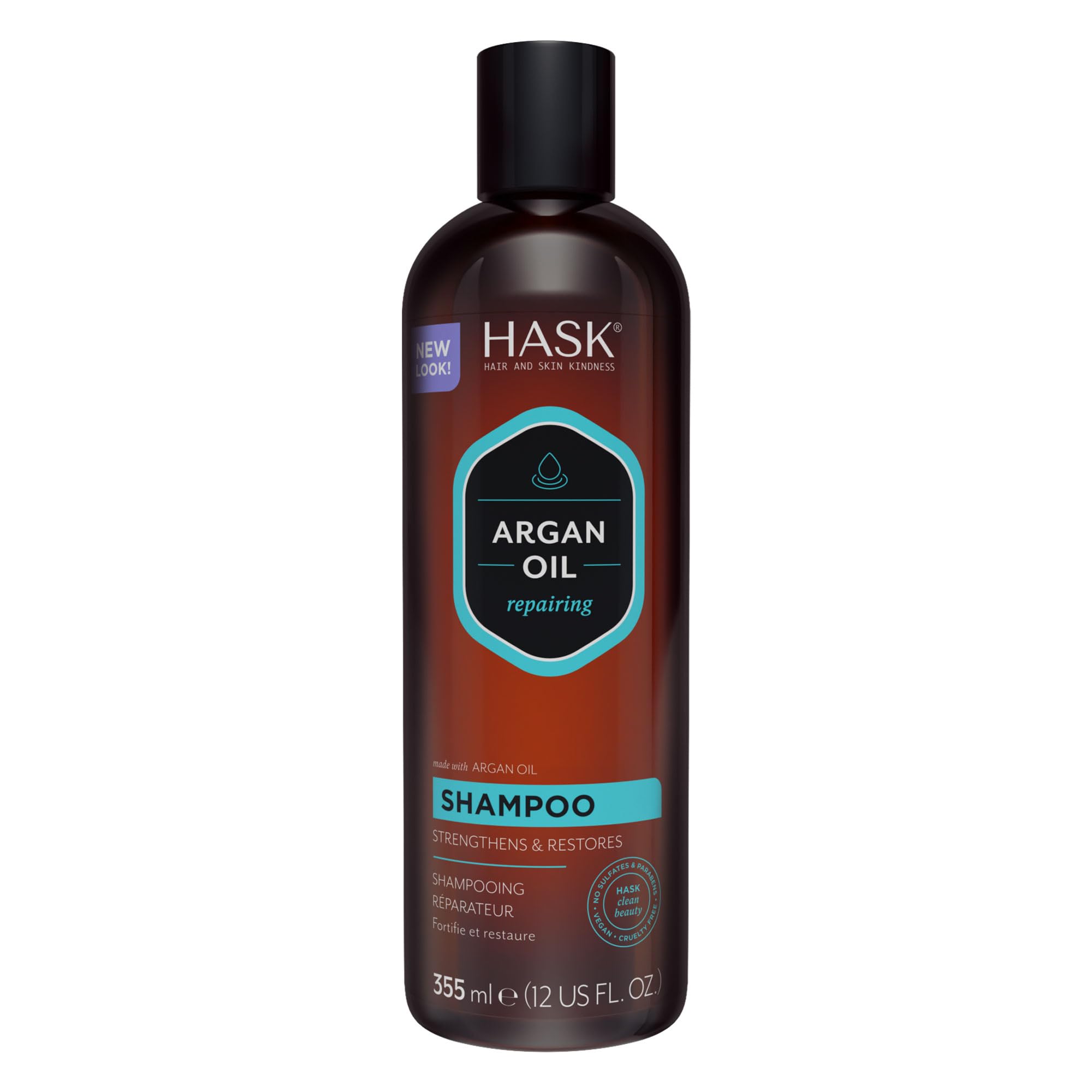 Hask Argan Oil Reparing Shampoo 12 Fl Oz