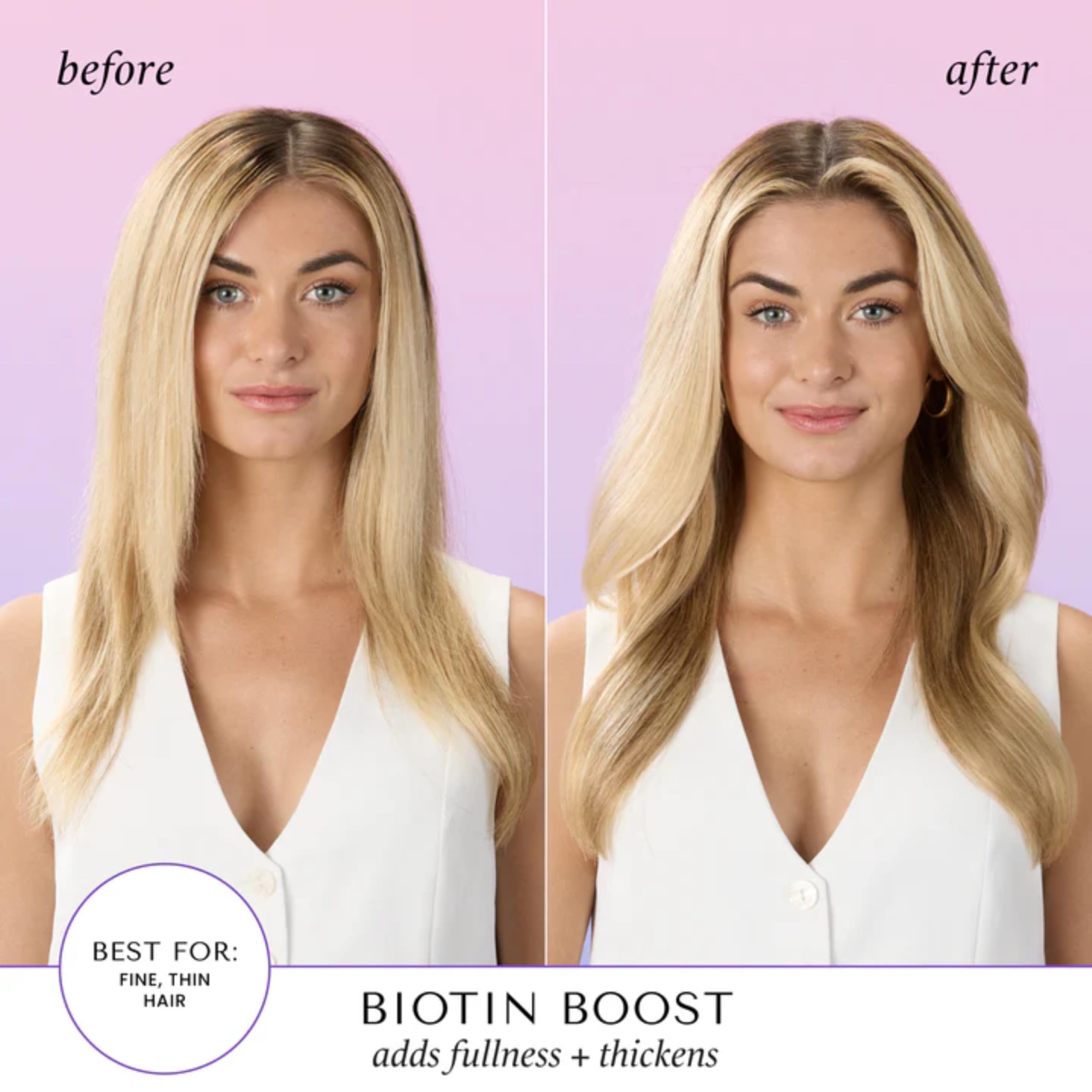 Hask Biotin Boost Thickening Clay Hair Mask for All Hair Types Color Safe