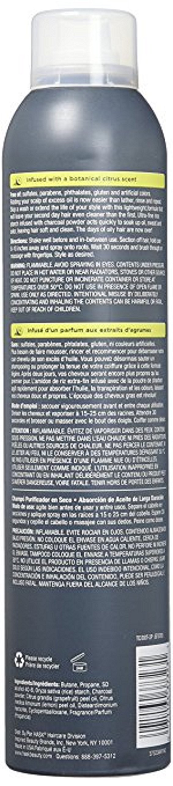 Hask Charcoal With Citrus Purifying Dry Shampoo 6.5 oz - Thumbnail 2