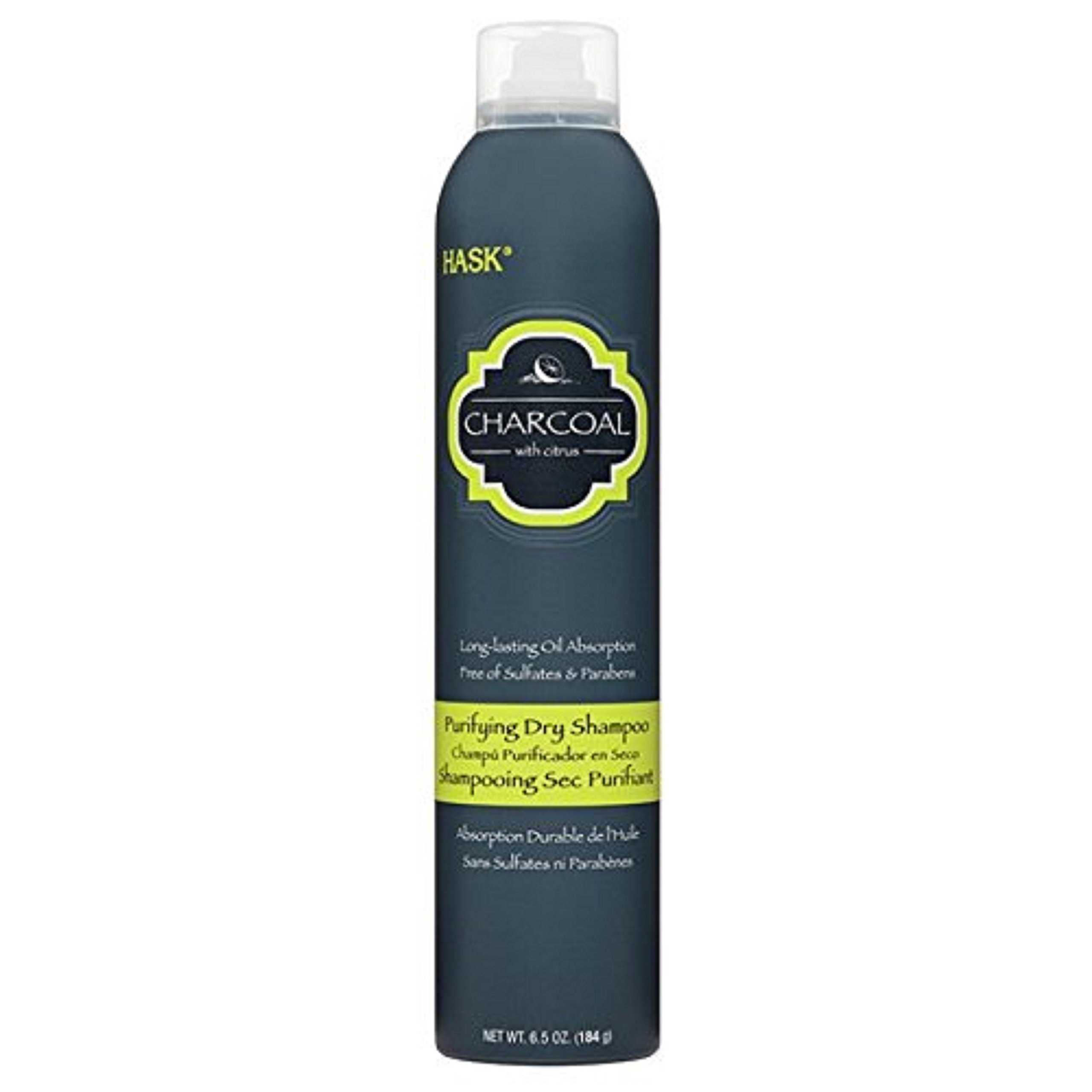 Hask Charcoal With Citrus Purifying Dry Shampoo 6.5 oz