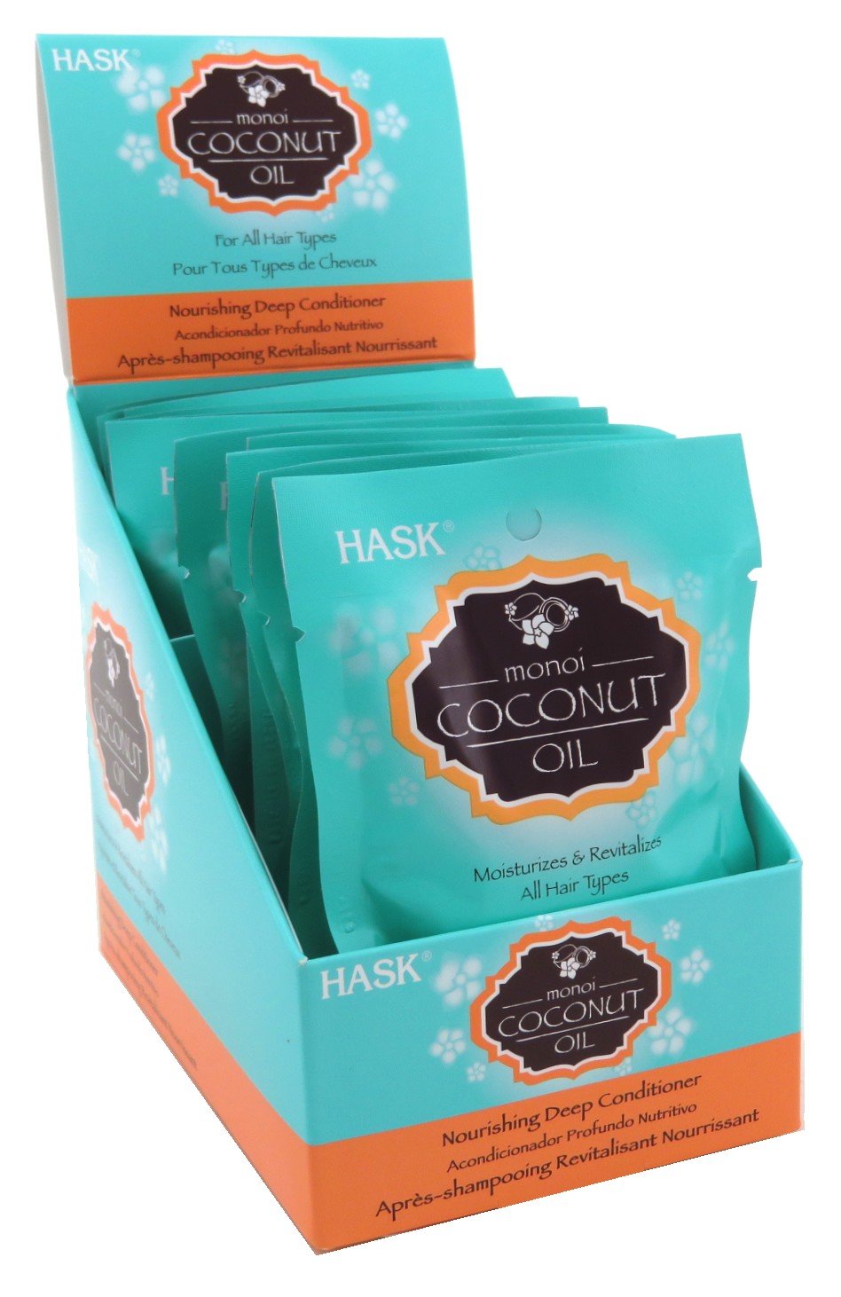 Hask Pks Monoi Coconut Oil Deep Conditioner Disply