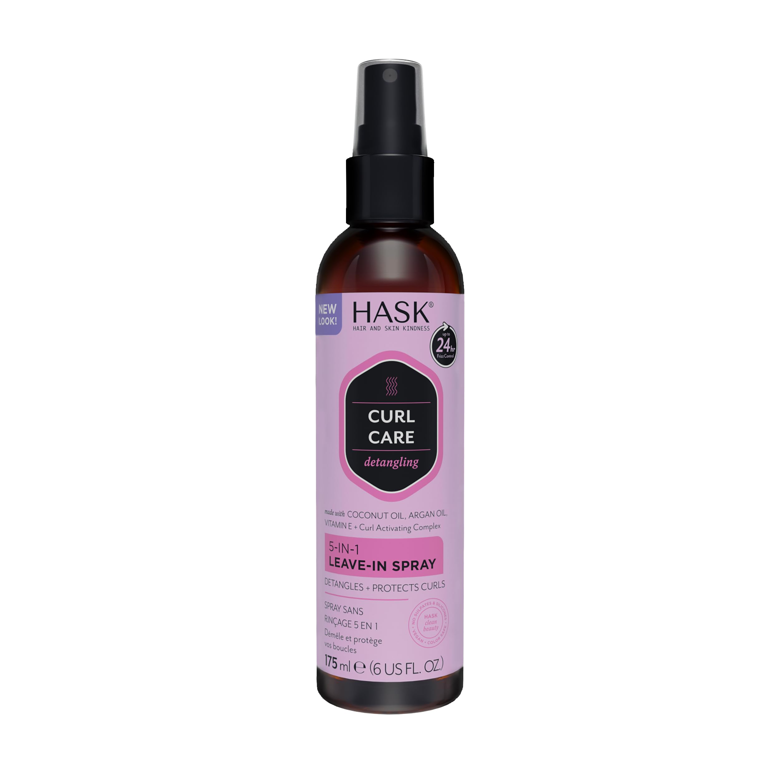 Hask Curl Care 5 In 1 Leave In Conditioner for Curly Hair Types Vegan Formula - Thumbnail 2