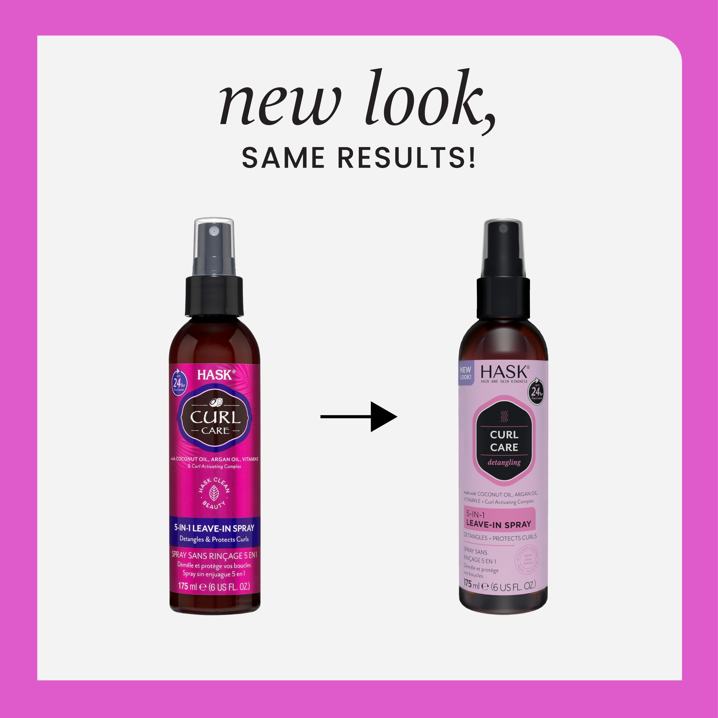 Hask Curl Care 5 In 1 Leave In Conditioner for Curly Hair Types Vegan Formula - Thumbnail 3