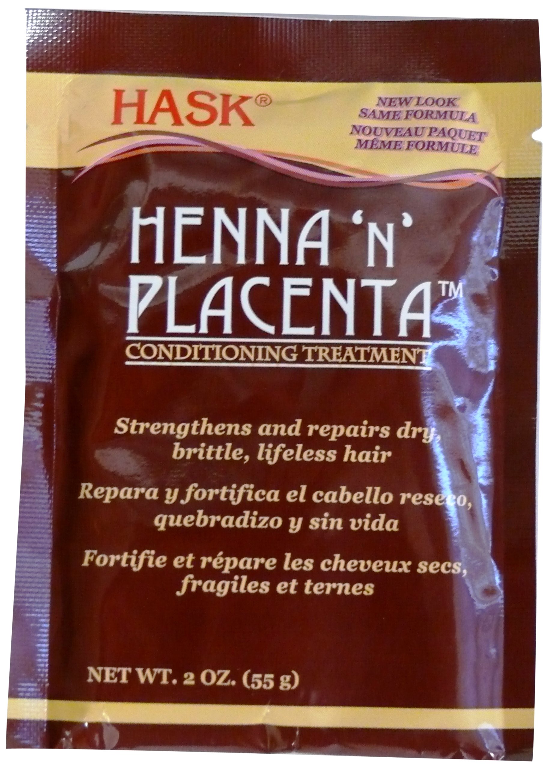 Hask Pks Henna Placenta Conditioning Treatment 59 ml (2 oz)
