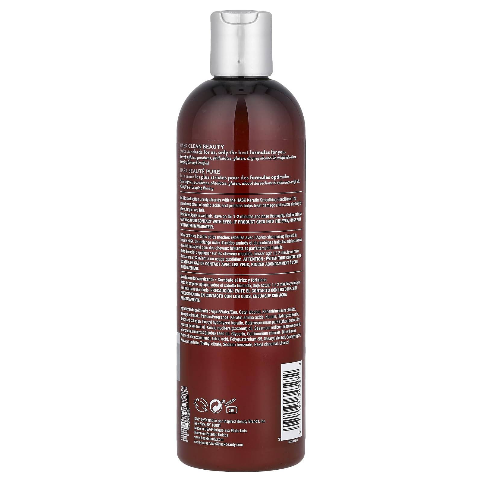 Hask Keratin Protein Smoothing Conditioner 12 oz - Thumbnail 2