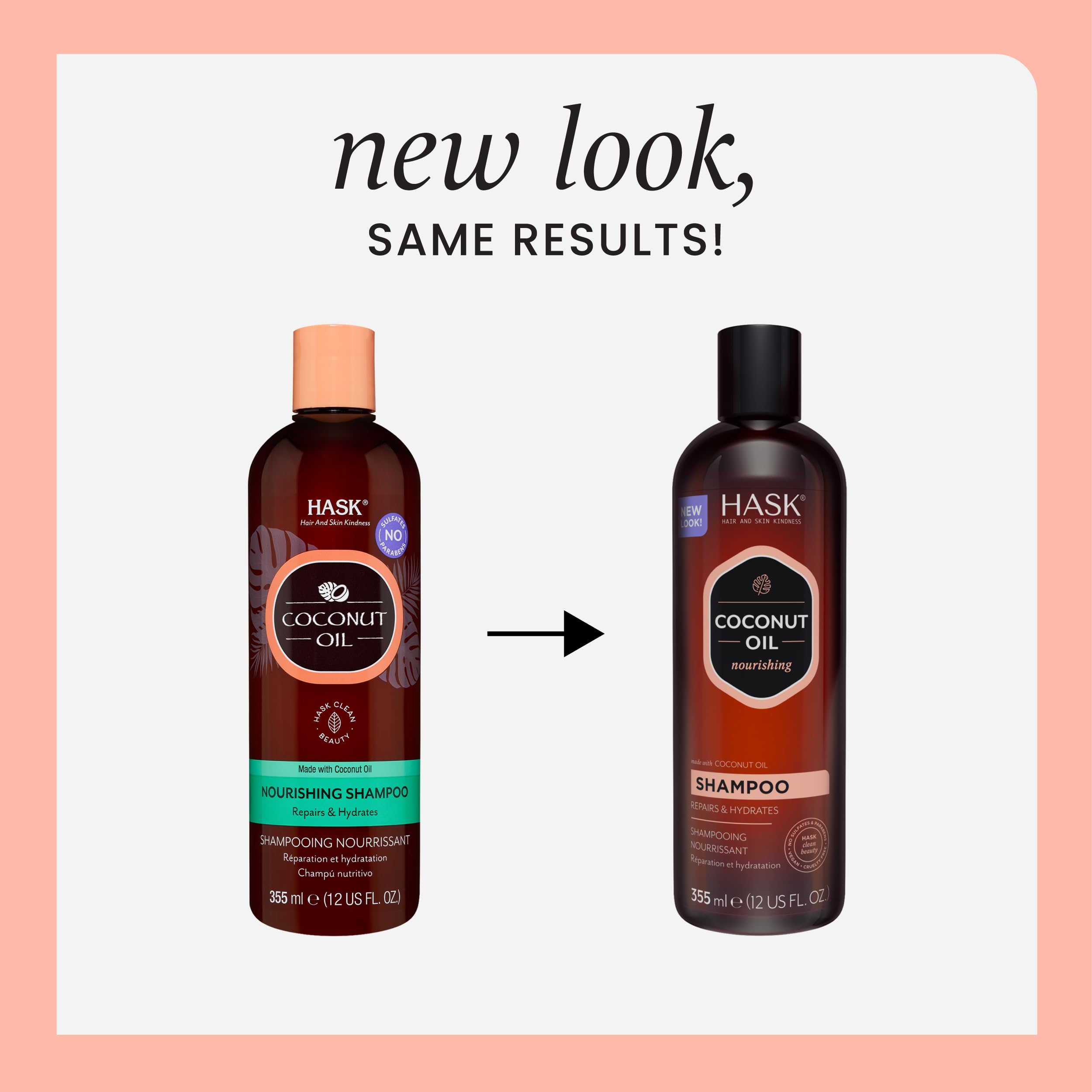 Hask Monoi Coconut Oil Nourishing Shampoo 12 oz - Thumbnail 2