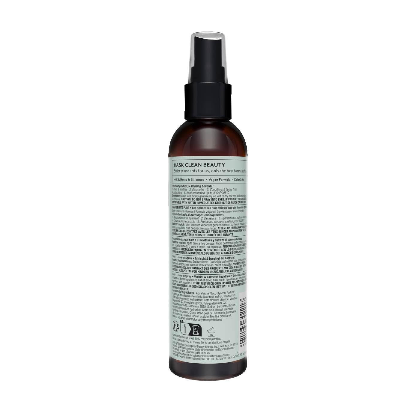 Hask Invigorating Tea Tree Oil 5 In 1 Leave In Conditioner for All Hair Types - Thumbnail 2