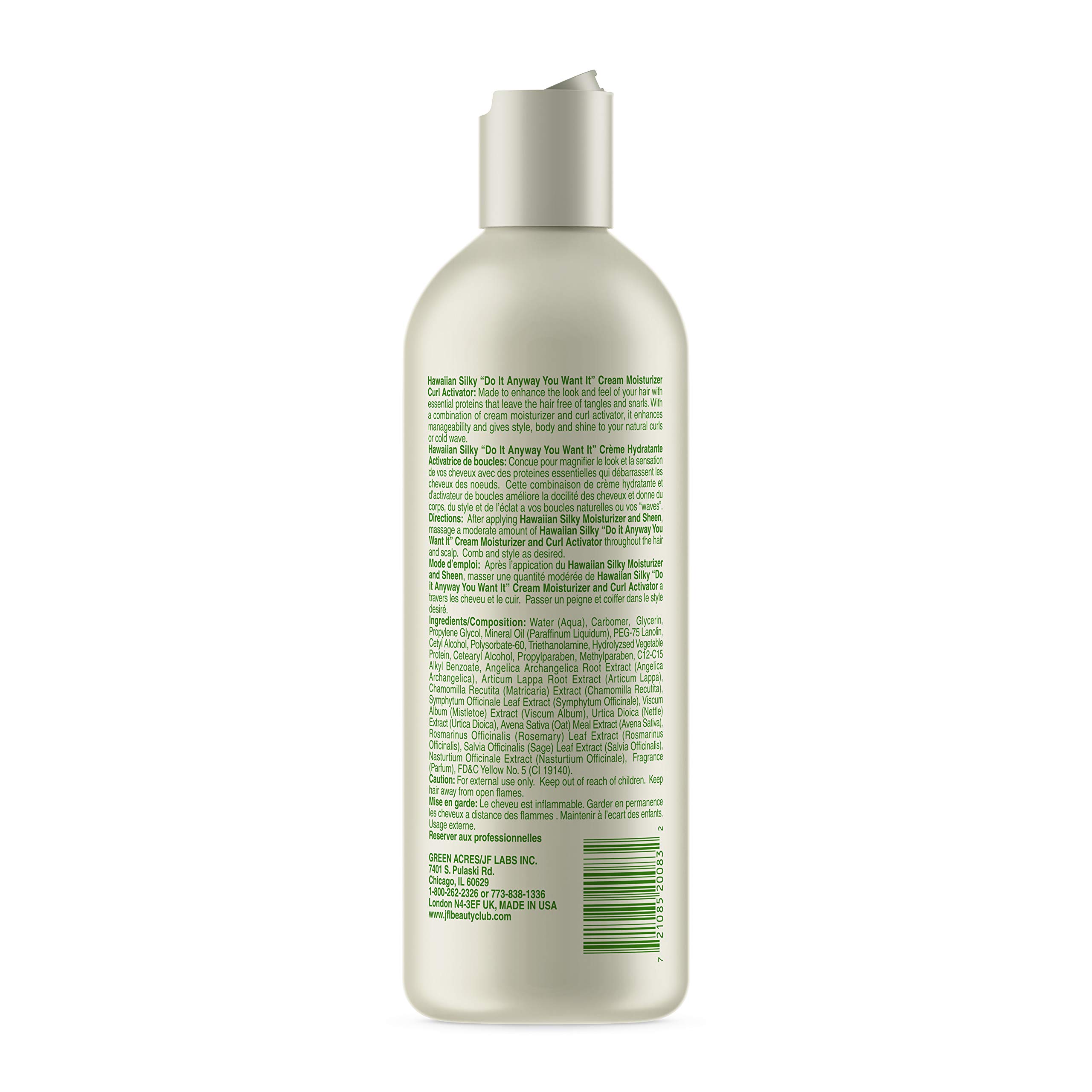 Hawaiian Silky Keratin Cream Curl Activator 16 Fl Oz - Thumbnail 2