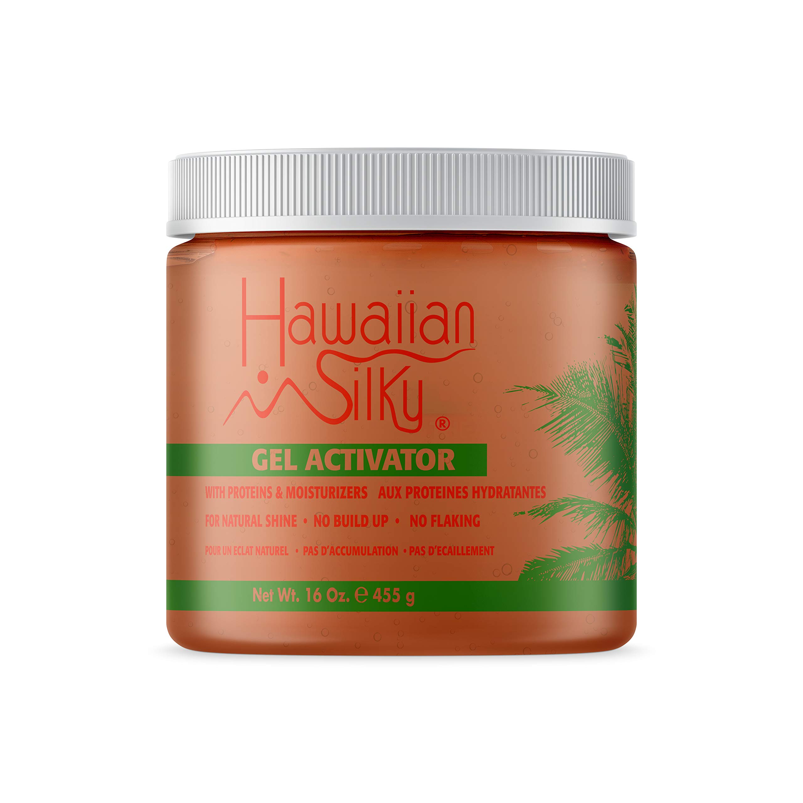 Hawaiian Silky Texturizing Gel Activator 16 Fl Oz Natural Protein Extracts To