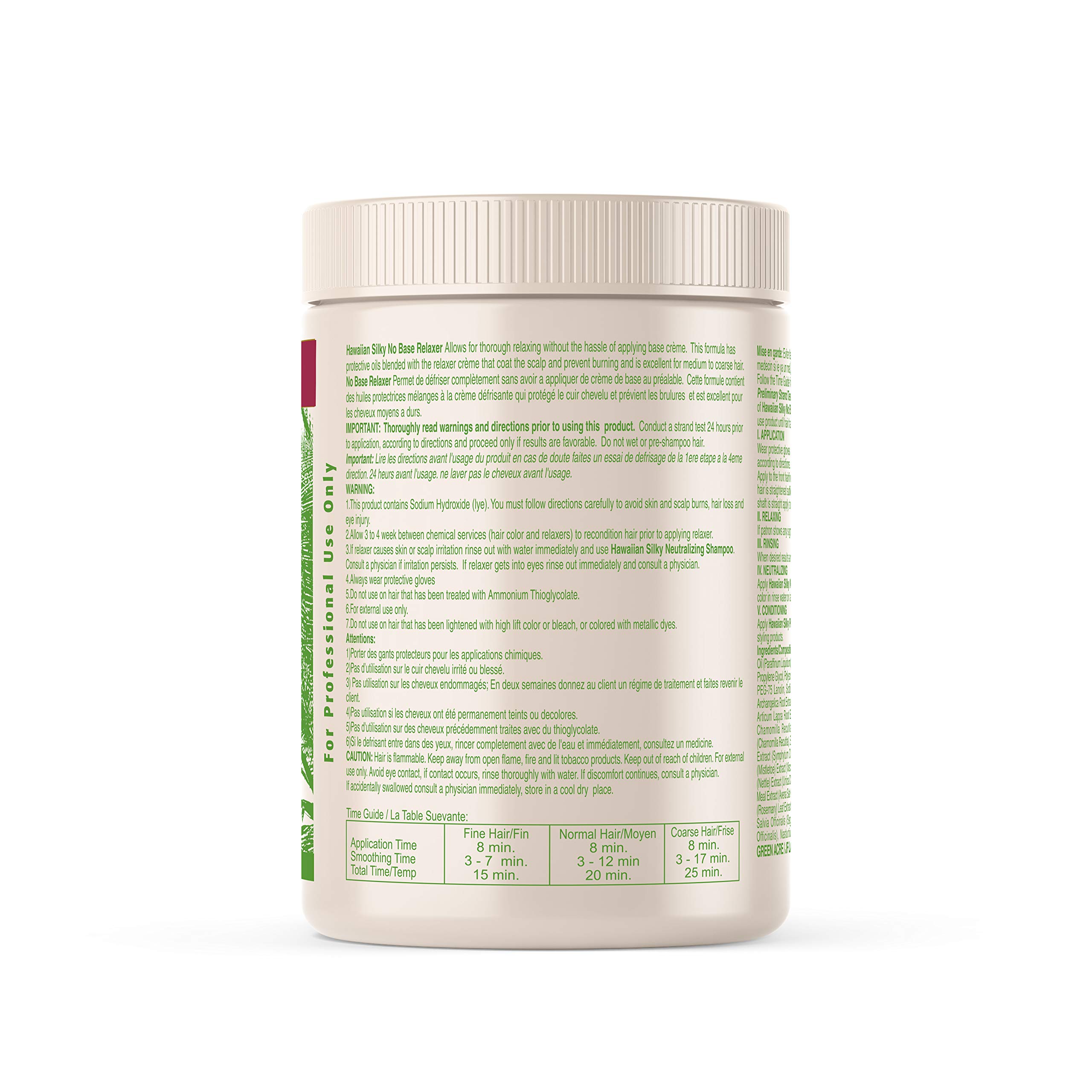 Hawaiian Silky No Lye Relaxer Regular White 20 oz - Thumbnail 2