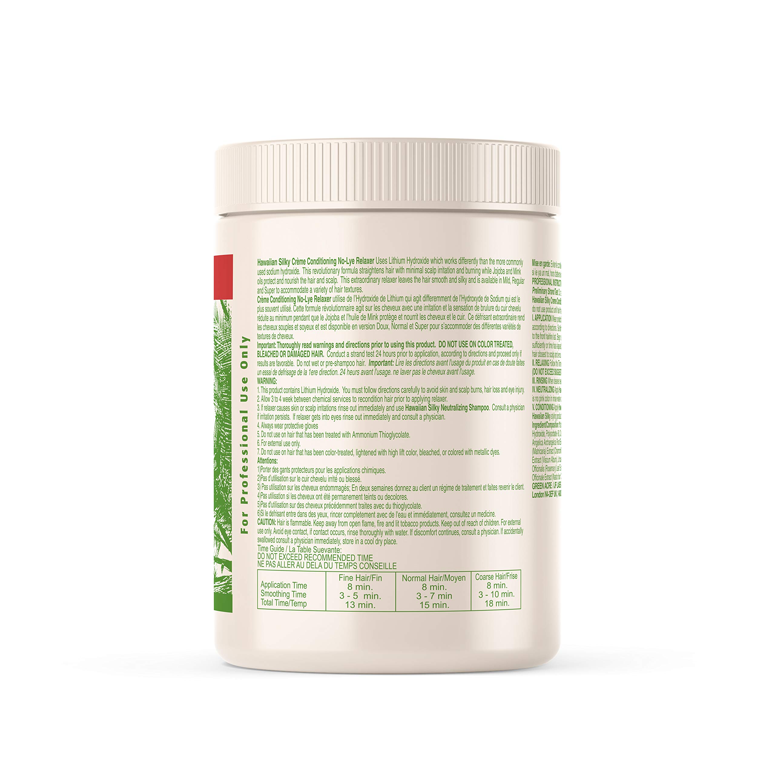 Hawaiian Silky No Lye Relaxer Super White 20 oz - Thumbnail 2