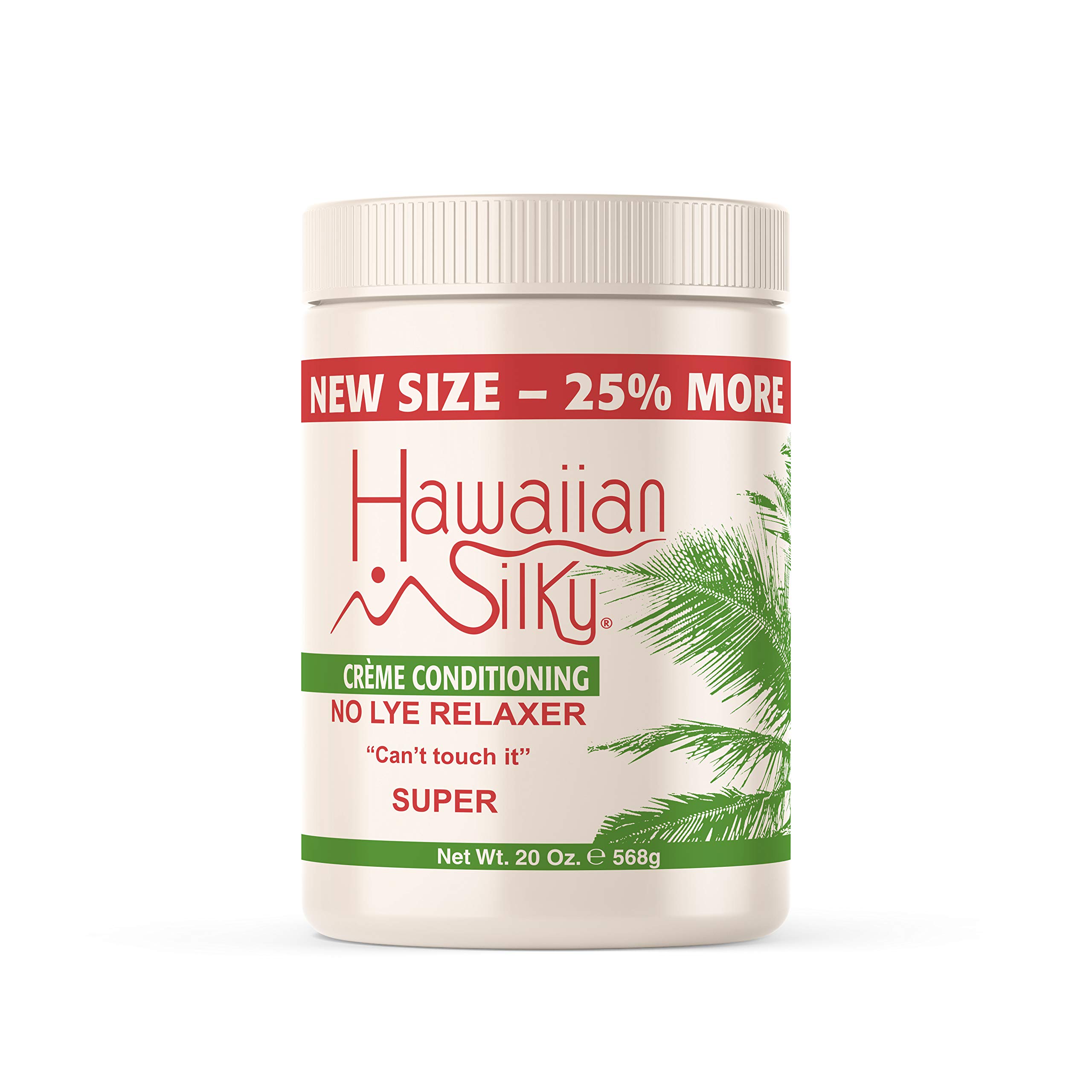 Hawaiian Silky No Lye Relaxer Super White 20 oz