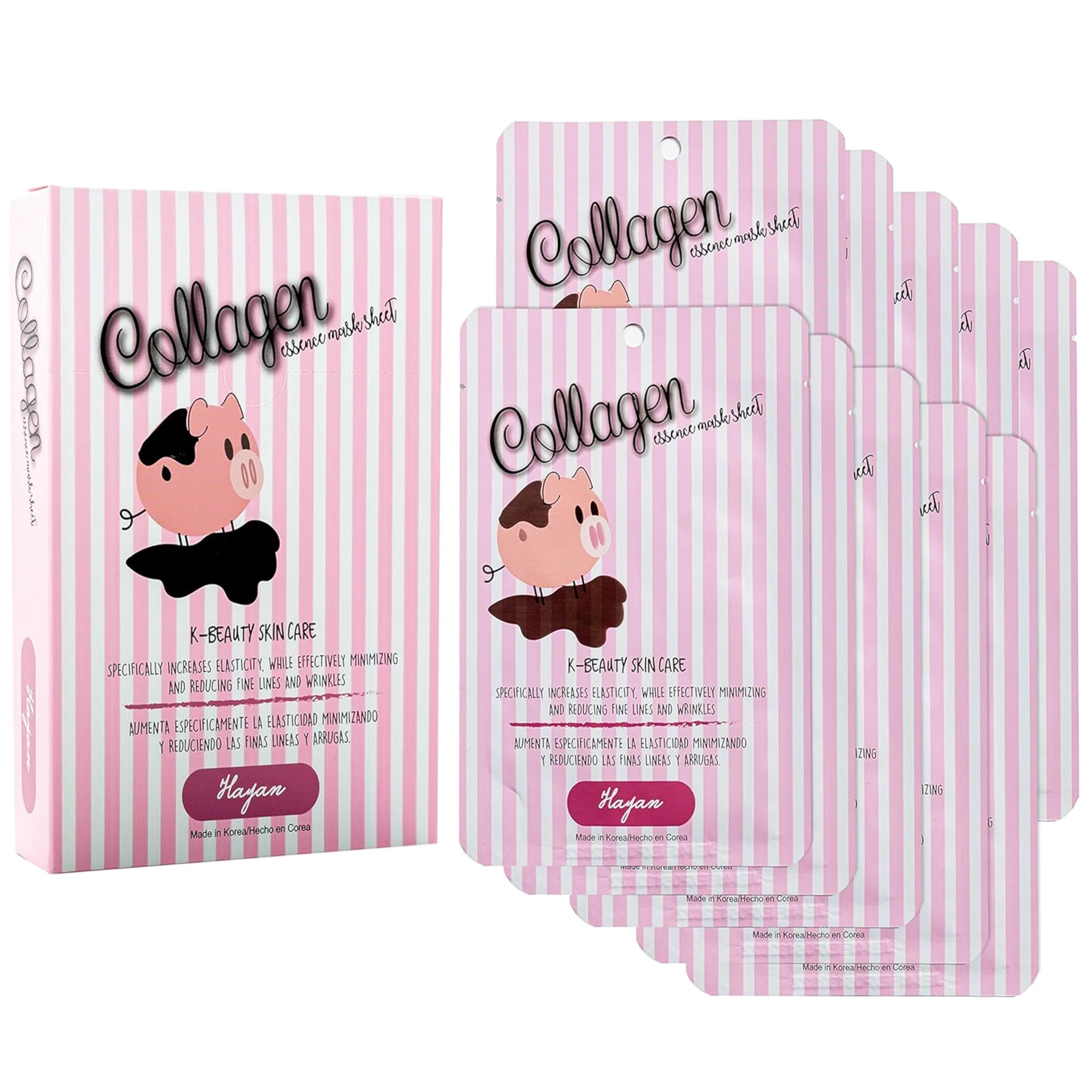 (10-pack) Hayan Cosmetics Facial Mask Collagen - Thumbnail 2