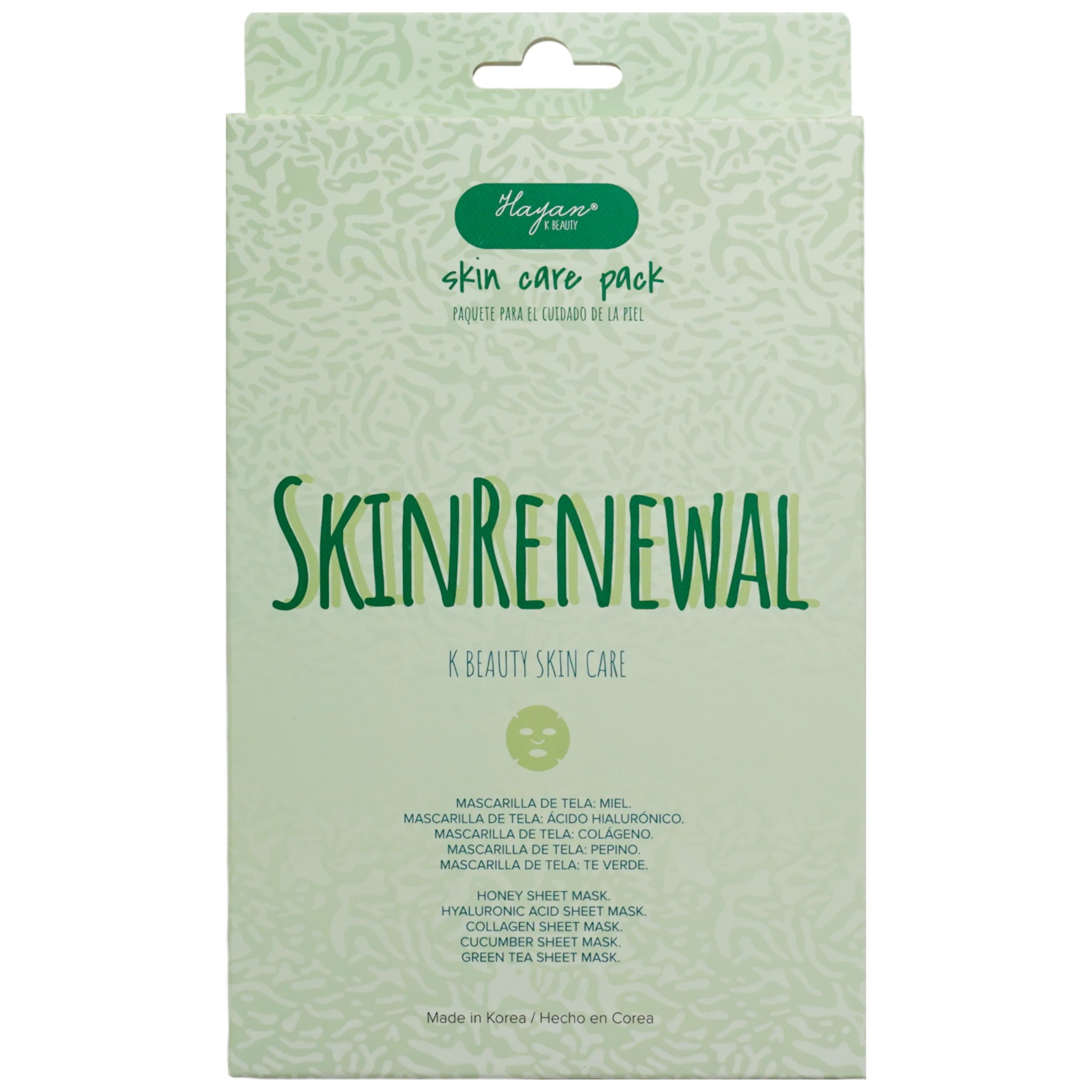 (10-pack) Hayan Cosmetics Facial Mask Skin Renewal Assorted