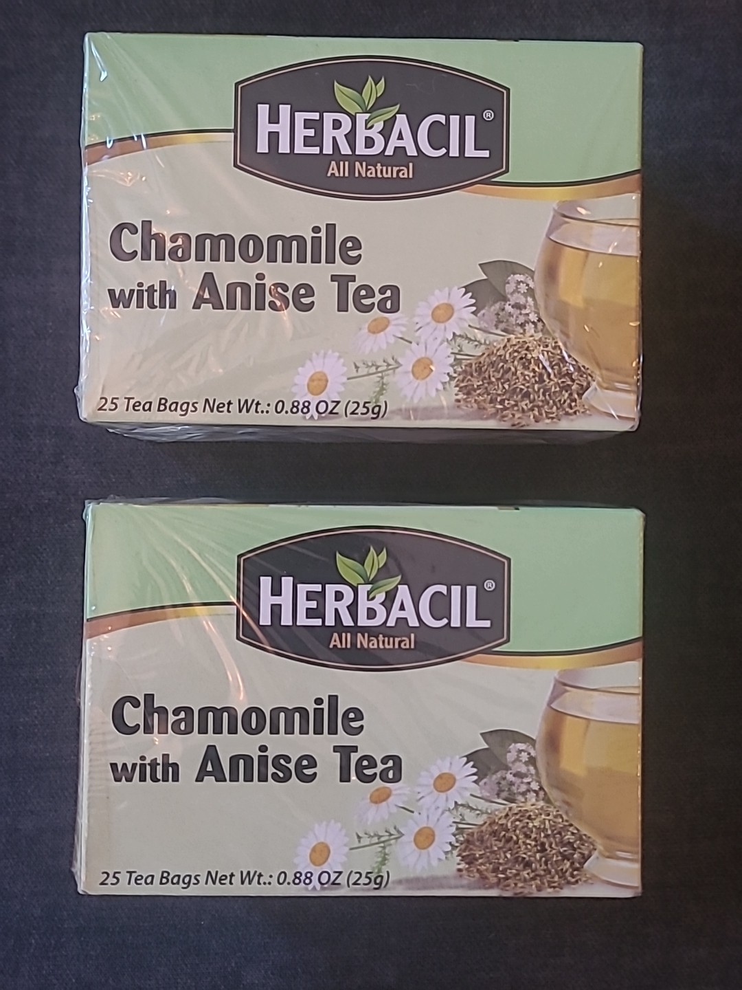 Herbacil Ginger Lemon Tea 1.32 oz - Thumbnail 3