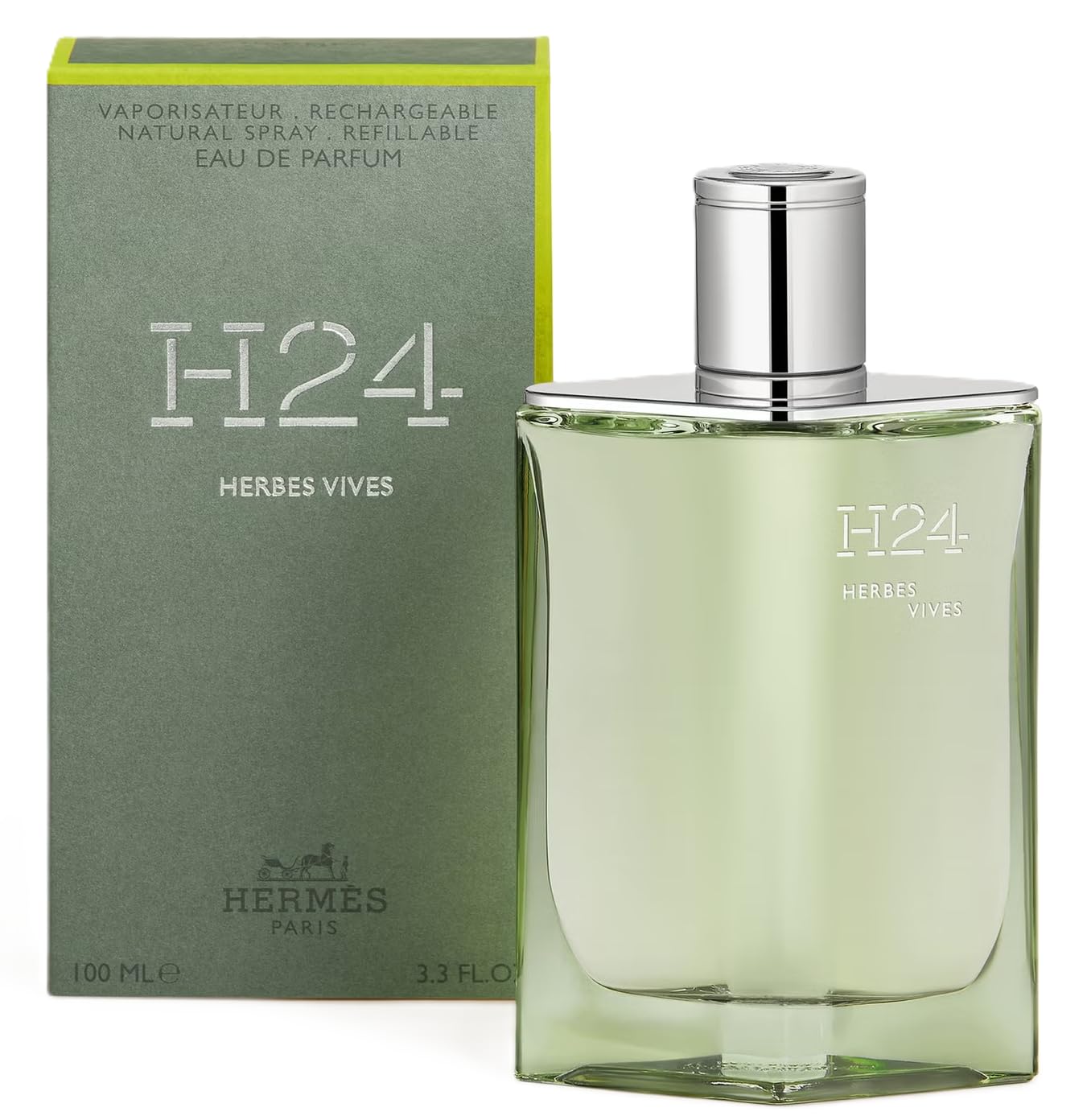 Hermes H24 Herbes Vives Rechargeable For Men EDP 1.6 oz - Thumbnail 3