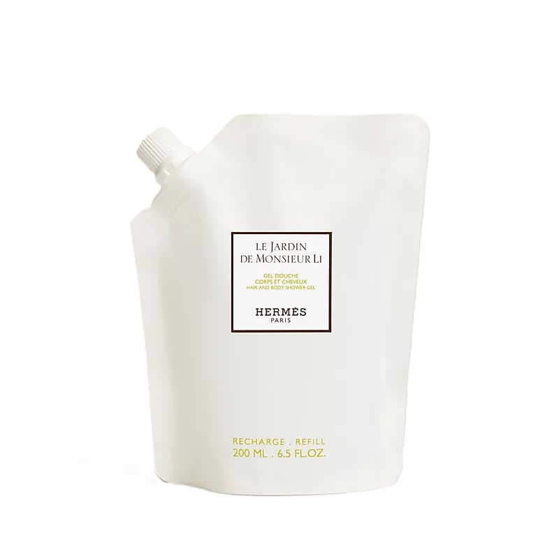 Hermes Le Jardin de Monsieur Li Hair and Body Refillable Shower Gel for Unisex - Thumbnail 2