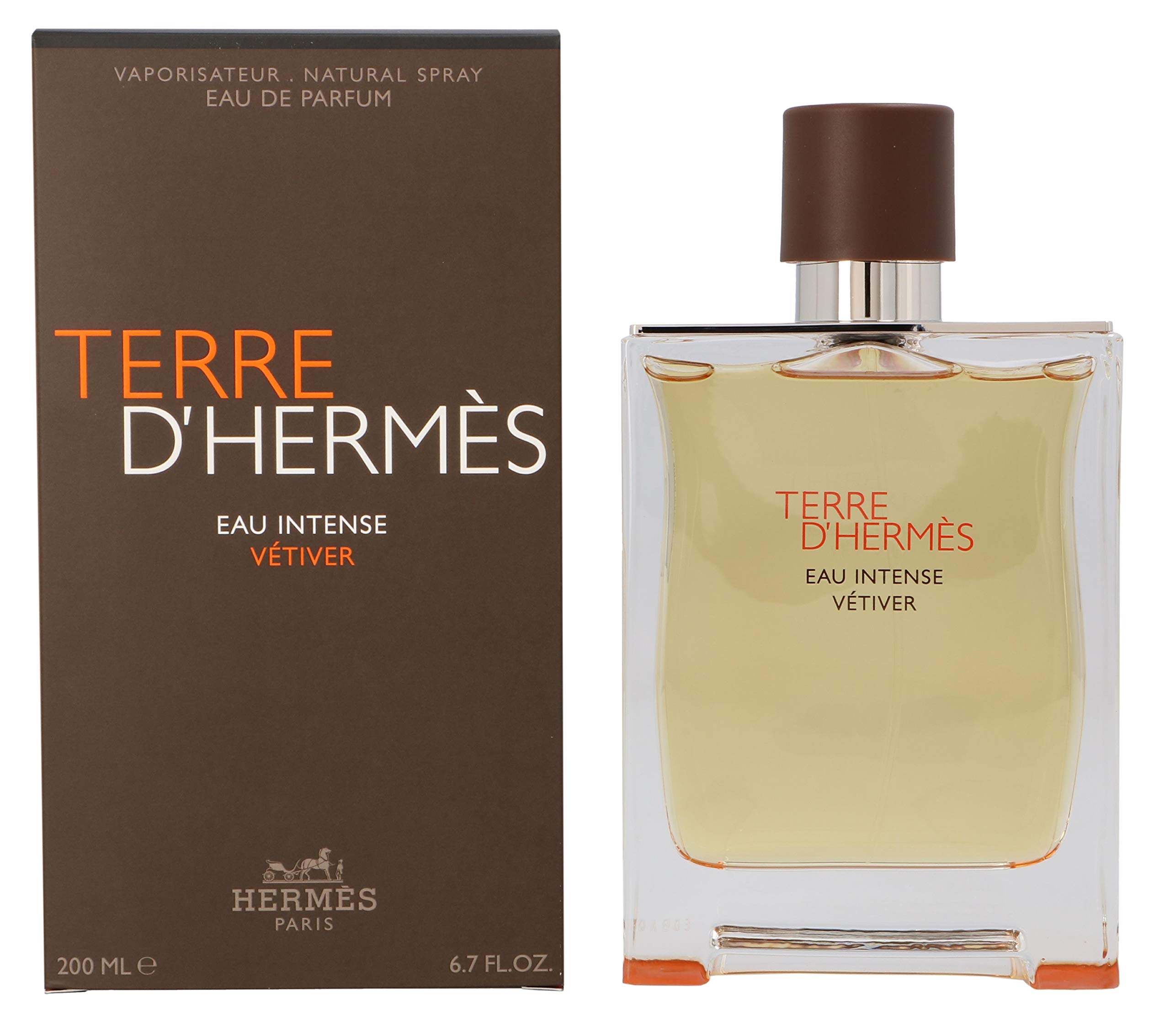 Terre D'hermes Eau de Intense Vetiver By Hermes For Men EDP 6.7 oz