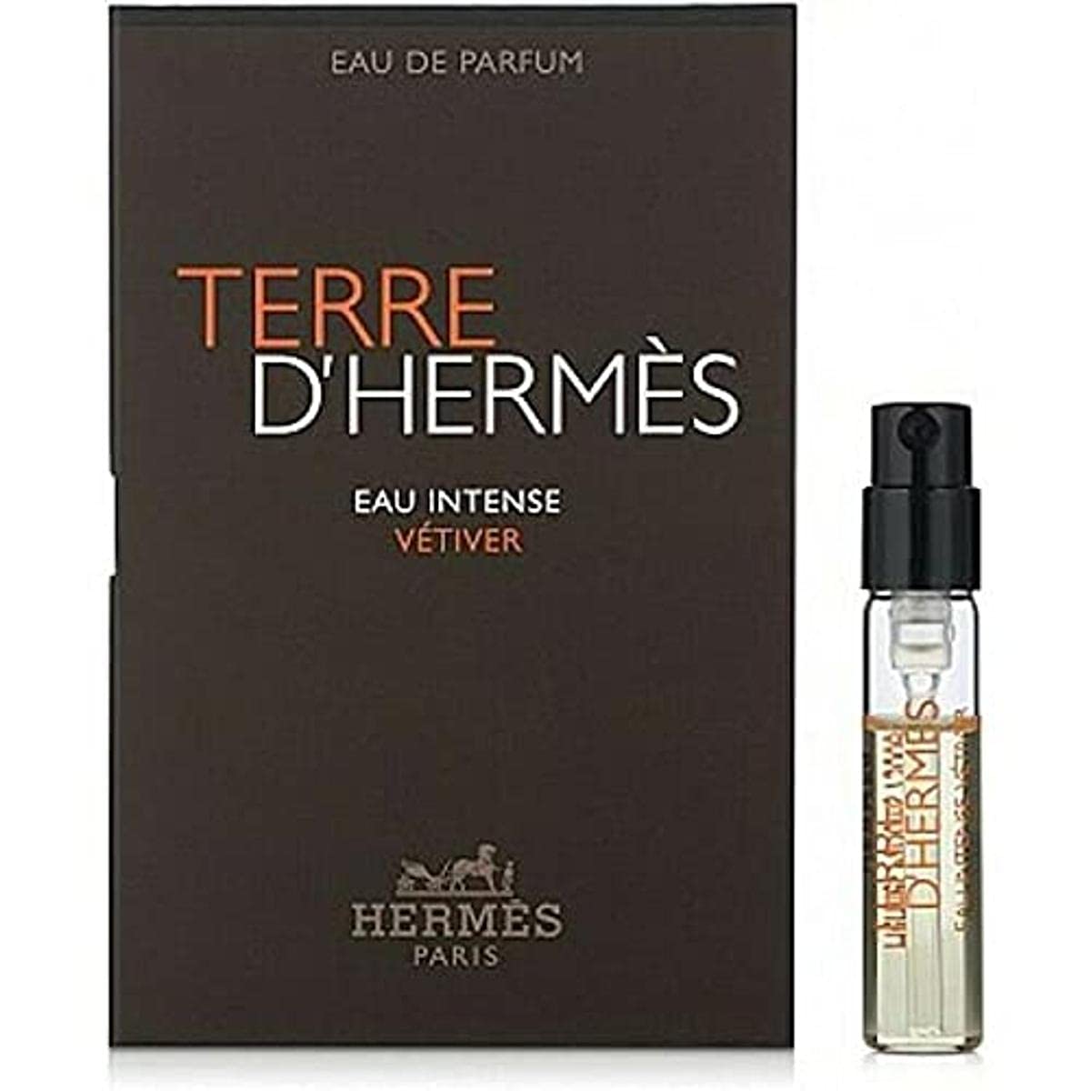 [Mini] Hermes Terre Dhermes Eau Intense Vetiver Eau de Parfume /5. Mini For Men 0.16 oz - Thumbnail 1