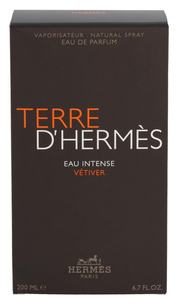 Terre D'hermes Eau de Intense Vetiver By Hermes For Men EDP 6.7 oz - Thumbnail 3