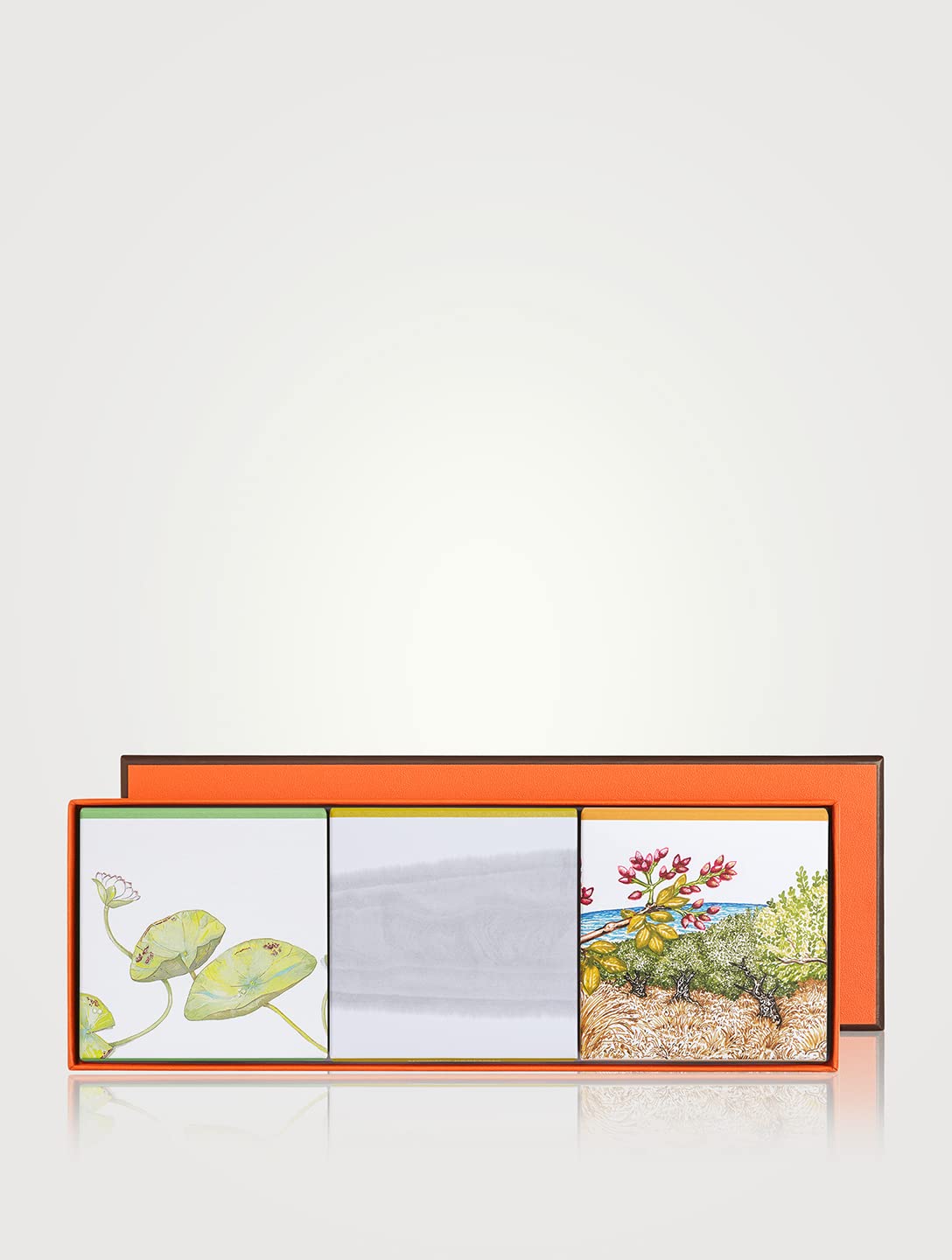 [Set] Hermes Un Jardin Soap 3 Piece Set for Unisex Unisex 3.4 oz