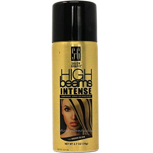 Salon Grafix High Beams Intense Temporary Brown Black for Unisex Hair Color - Thumbnail 2
