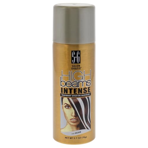 Salon Grafix High Beams Intense Temporary Silver for Unisex Hair Color Unisex - Thumbnail 3