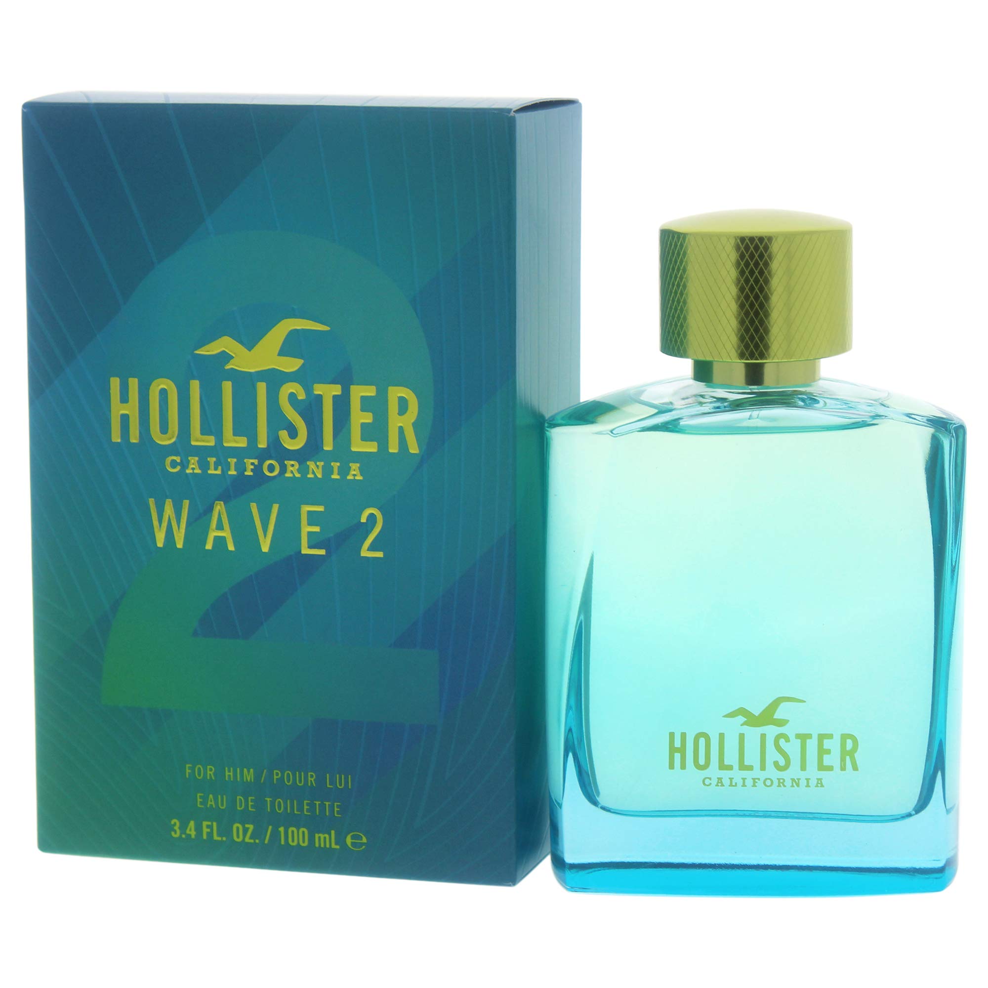 Hollister Wave 2 Men EDT 3.4 oz - Thumbnail 3