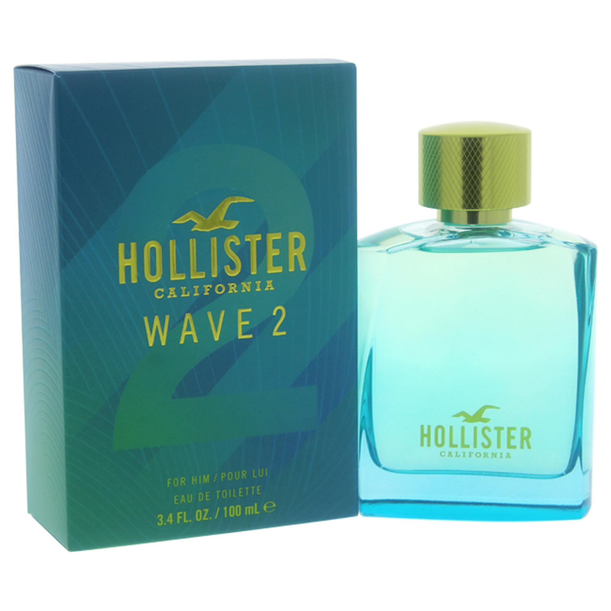 Hollister Wave 2 Men EDT 3.4 oz