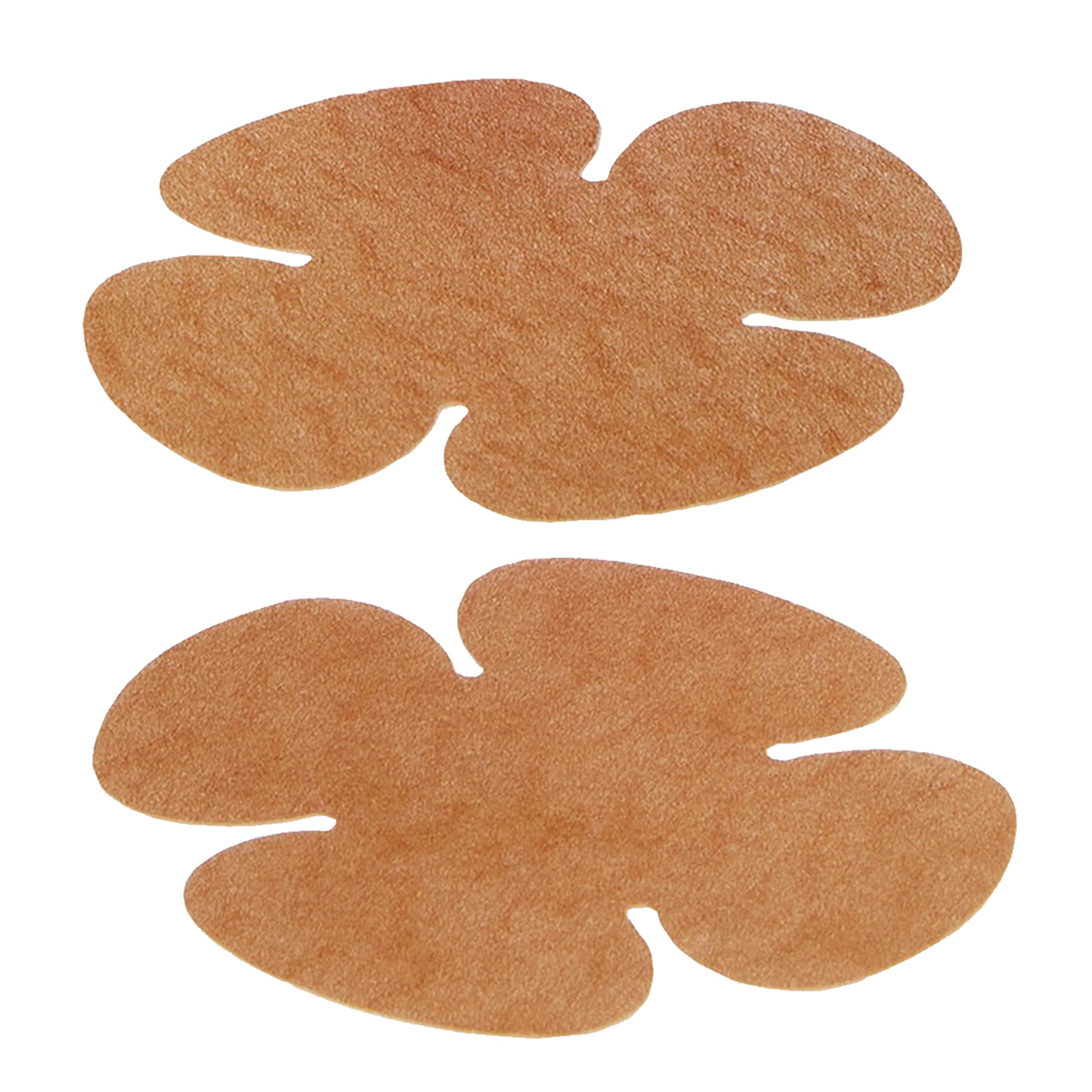 Hollywood Fashion Secrets Gentle No Show Concealers Dark Reusable Soft Petal