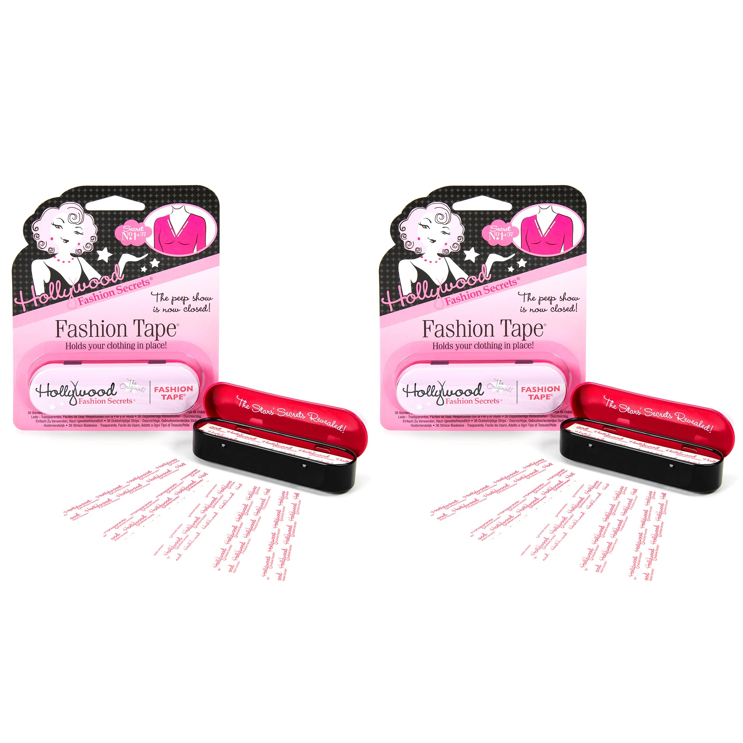 Hollywood Fashion Secrets Medical Quality Double Stick Fashion Tape 36 Strips