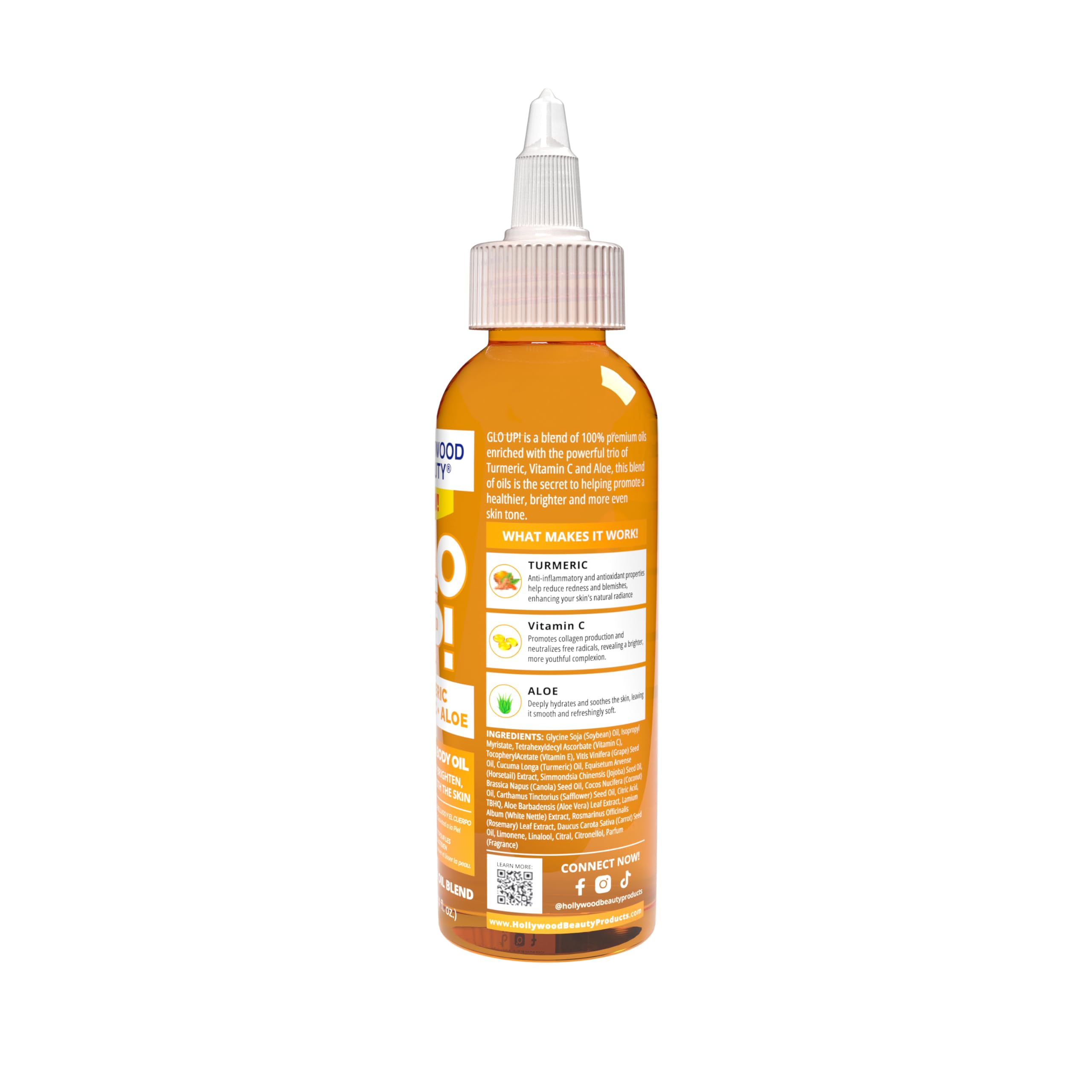 Hollywood Beauty Glo Up! Daily Skin Scalp Oil To Brighten and Smooth With - Thumbnail 3