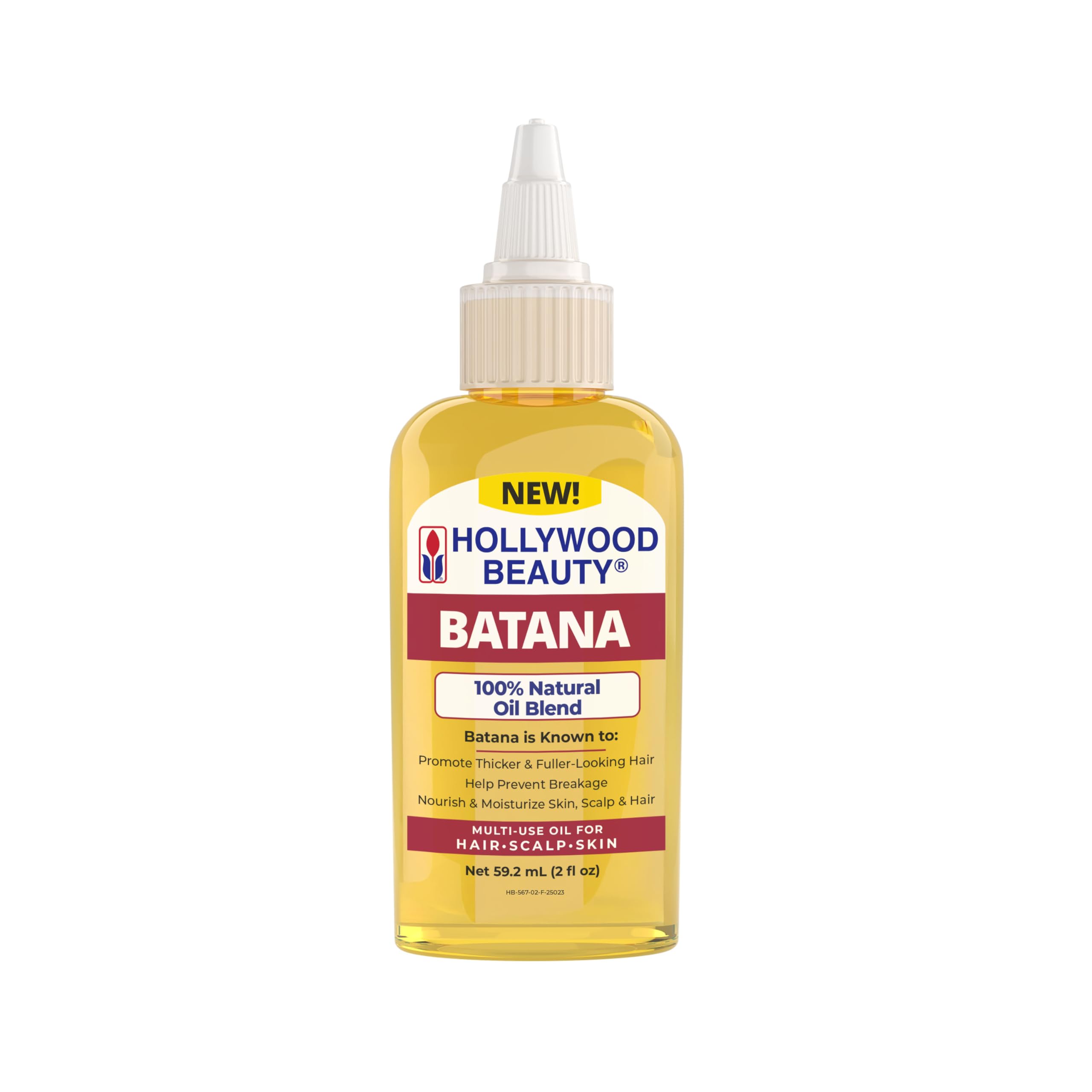 Hollywood Beauty Batana Oil for Hair Scalp and Skin