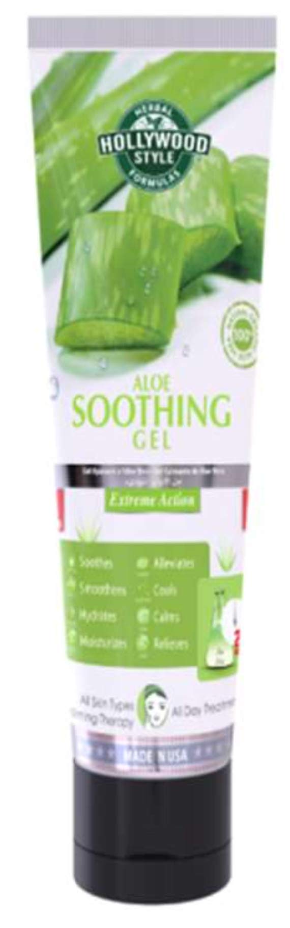 Hollywood Style Organic Aloe Soothing Gel