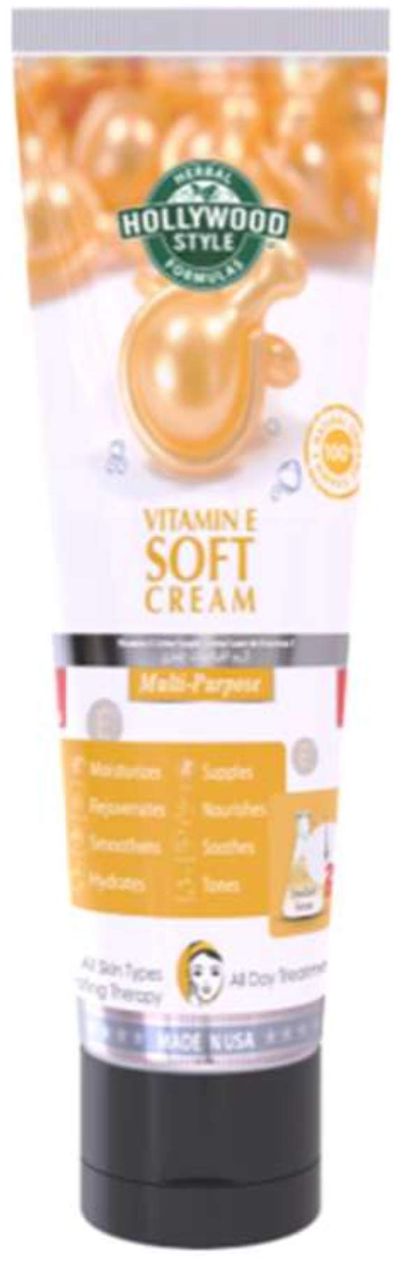 Hollywood Style Organic Vitamin E Soft Cream